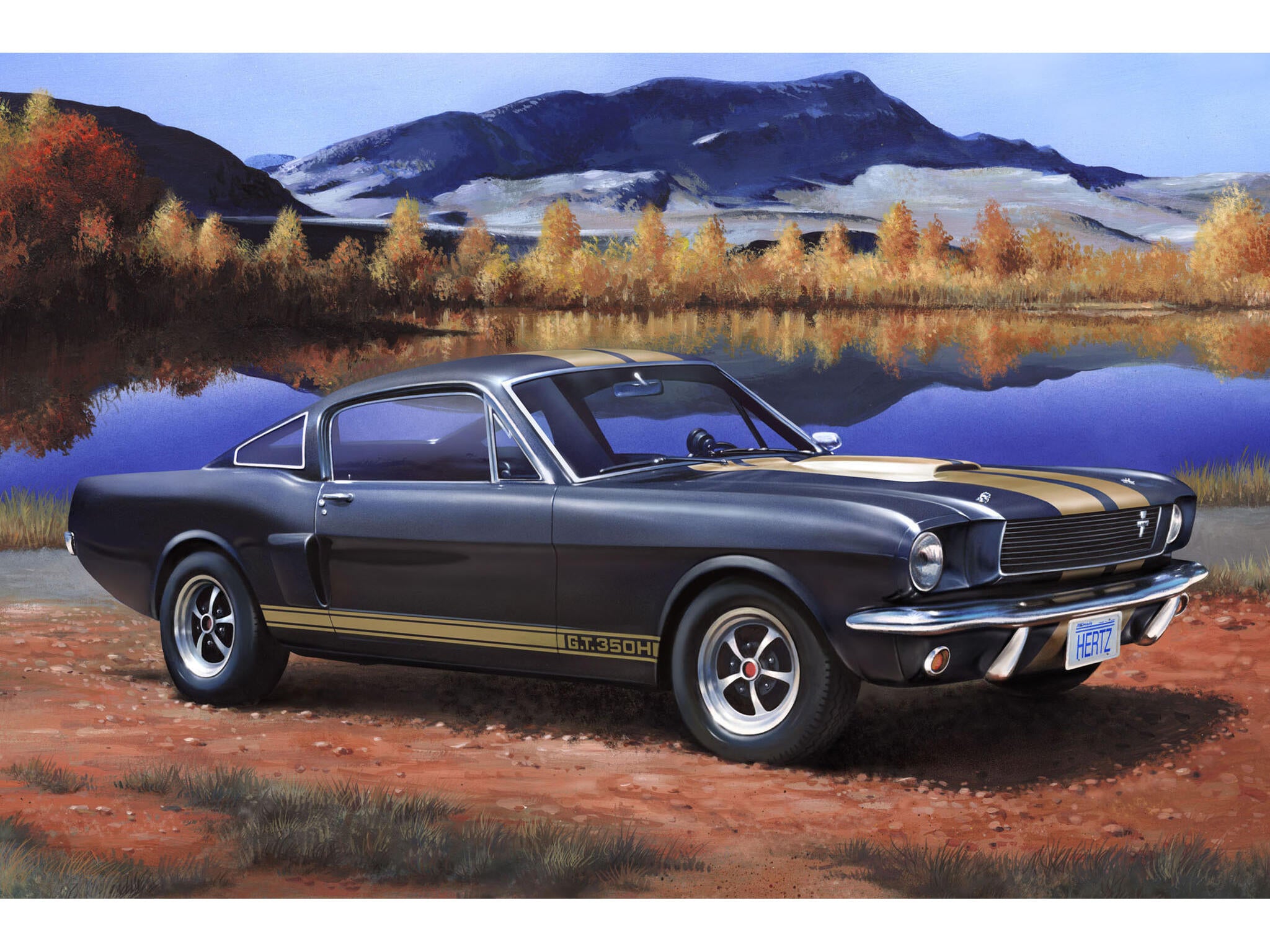 REVELL 07242 MAQUETTE SHELBY MUSTANG GT 350 H 1/24