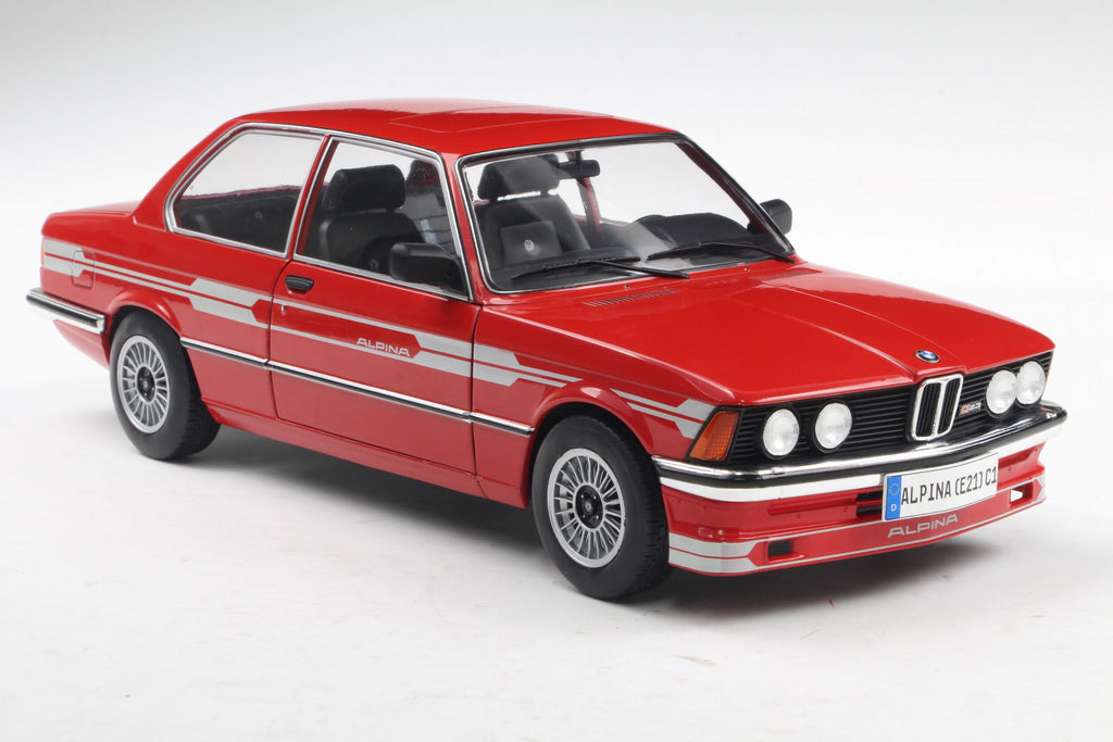 SOLIDO 1812803 MINIATURE ALPINA E21 C1 2,3 RED 1980 1/18