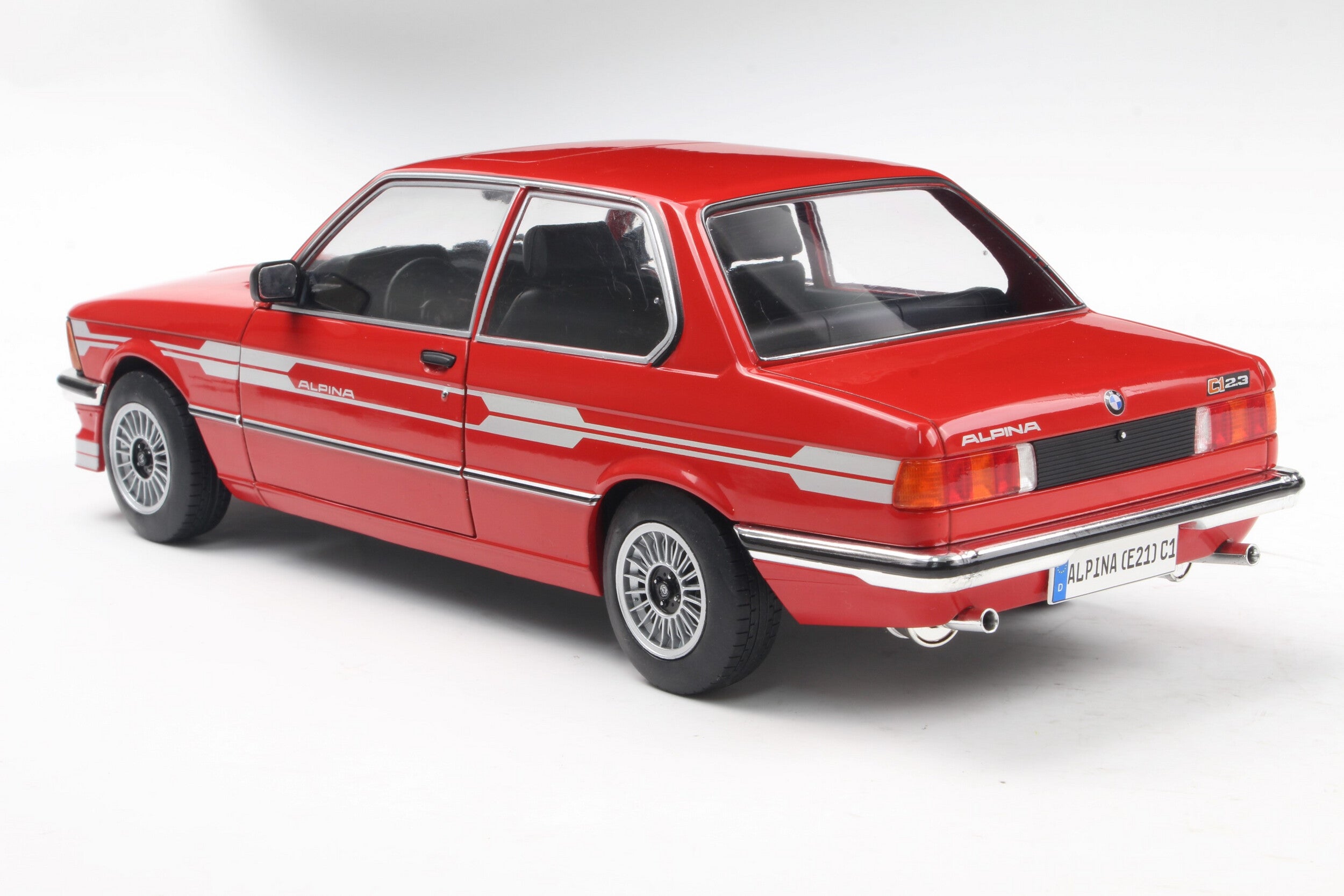 SOLIDO 1812803 MINIATURE ALPINA E21 C1 2,3 RED 1980 1/18