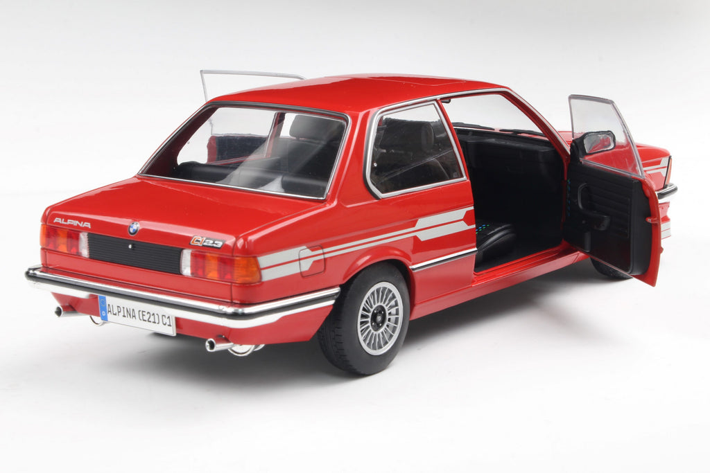 SOLIDO 1812803 MINIATURE ALPINA E21 C1 2,3 RED 1980 1/18
