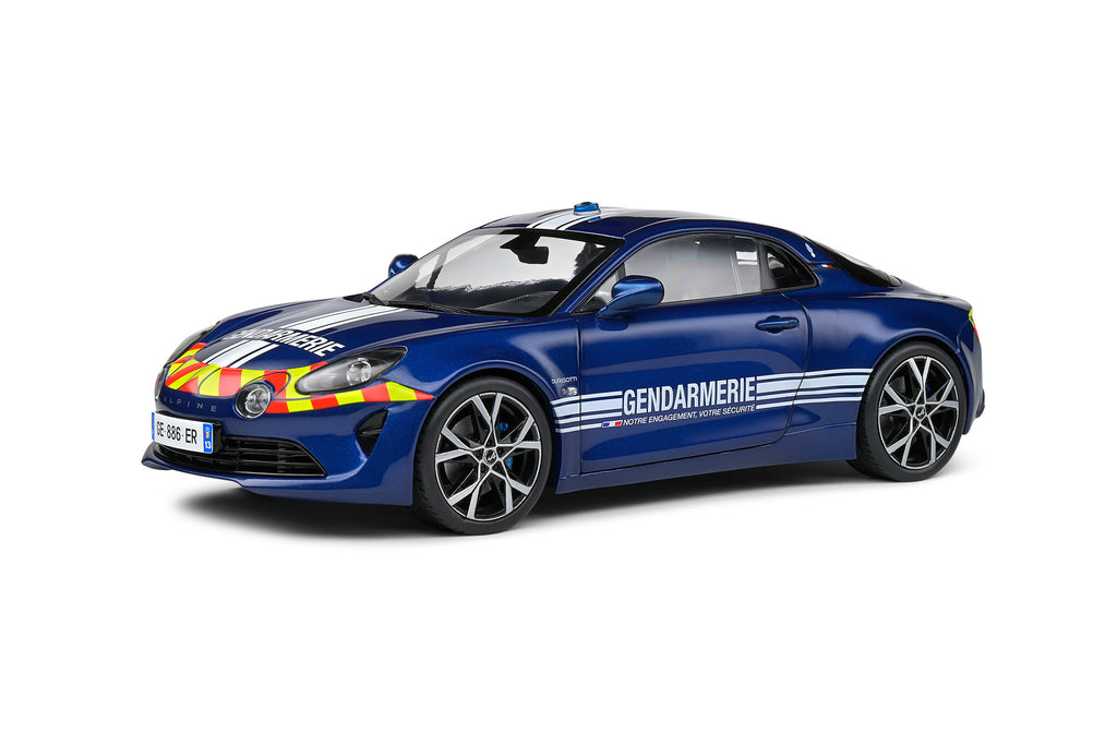 SOLIDO 1801628 MINIATURE ALPINE A110 GENDARMERIE BLUE 2023 1/18