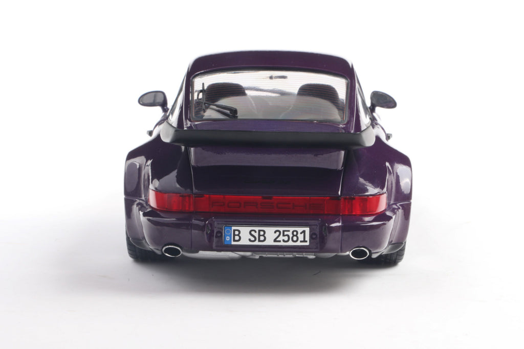 SOLIDO 1803412 MINIATURE PORSCHE 911 (964) TURBO VIOLET BLUE METALLIC
1990 1/18