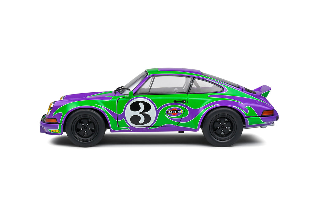 SOLIDO 1801117 MINIATURE PURPLE HIPPY TRIBUTE PURPLE 1973 1/18