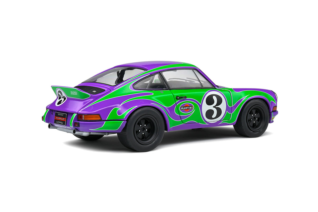 SOLIDO 1801117 MINIATURE PURPLE HIPPY TRIBUTE PURPLE 1973 1/18