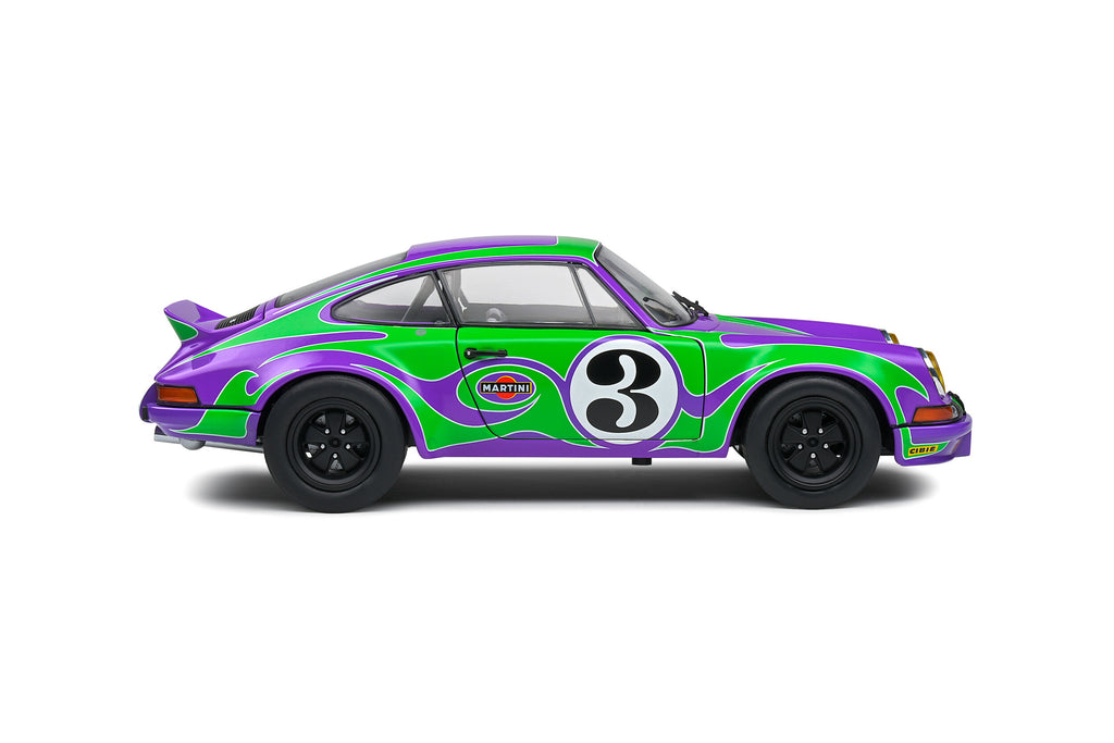 SOLIDO 1801117 MINIATURE PURPLE HIPPY TRIBUTE PURPLE 1973 1/18