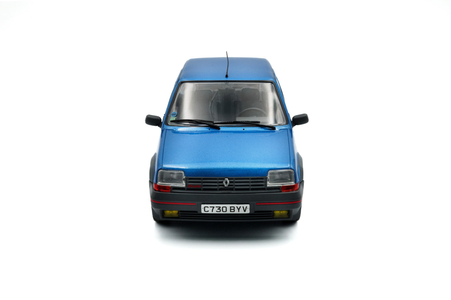 SOLIDO 1810004 MINIATURE RENAULT 5 GT TURBO MK1 BLEU ALPINE 1985 1/18