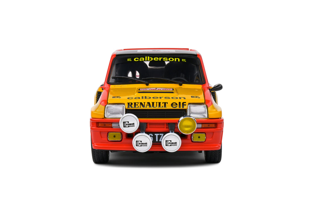 SOLIDO 1801314 MINIATURE RENAULT 5 TURBO YELLOW N4 RAGNOTTI/ANDRIE
TOUR DE CORSE 1980 1/18