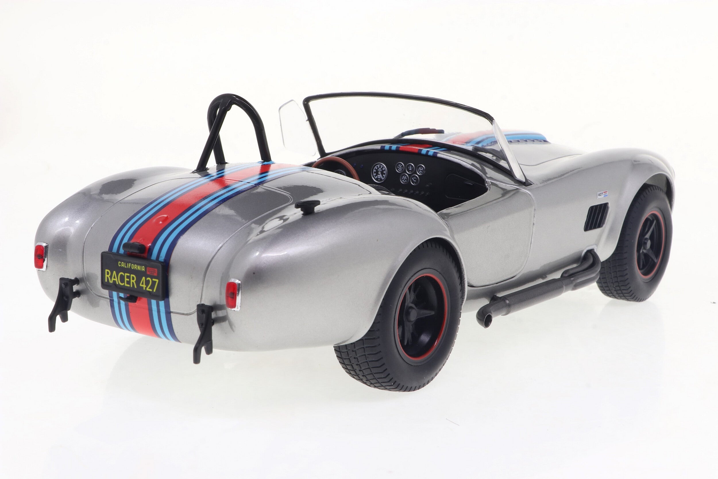 SOLIDO 1804913 MINIATURE SHELBY COBRA 427 MKII SOLIDO DO WORKS M RACING
SILVER 1965 1/18