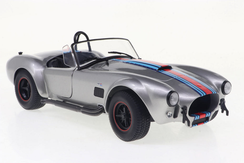 SOLIDO 1804913 MINIATURE SHELBY COBRA 427 MKII SOLIDO DO WORKS M RACING
SILVER 1965 1/18