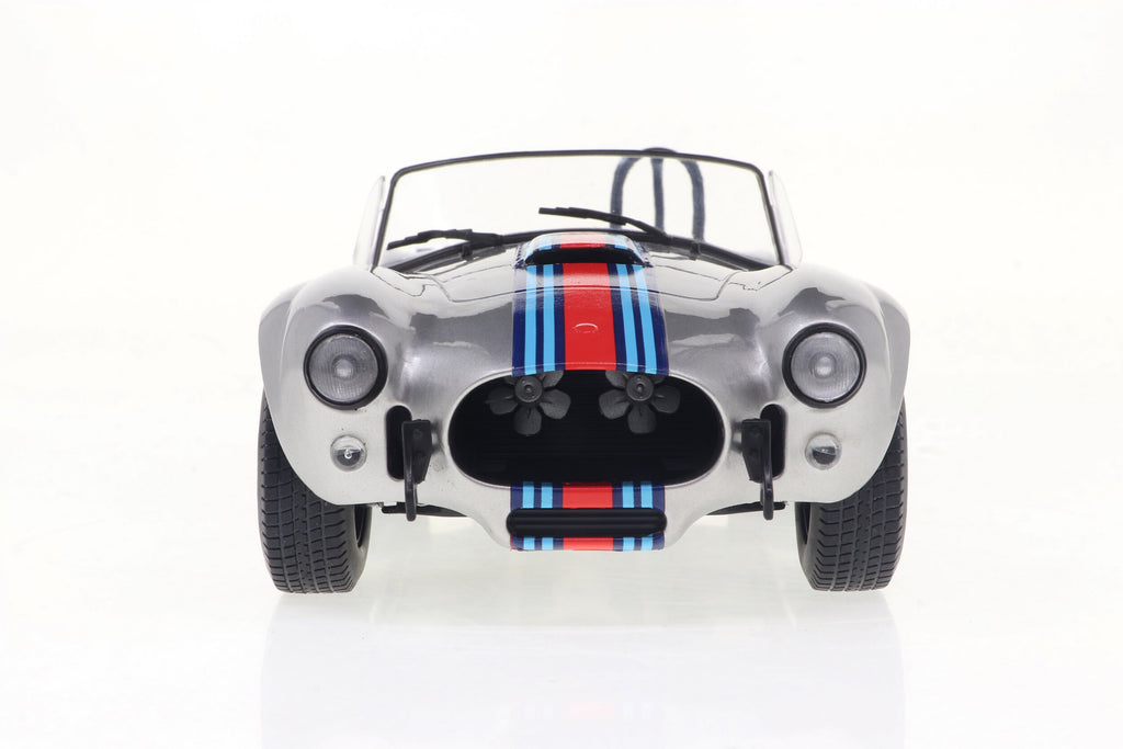 SOLIDO 1804913 MINIATURE SHELBY COBRA 427 MKII SOLIDO DO WORKS M RACING
SILVER 1965 1/18