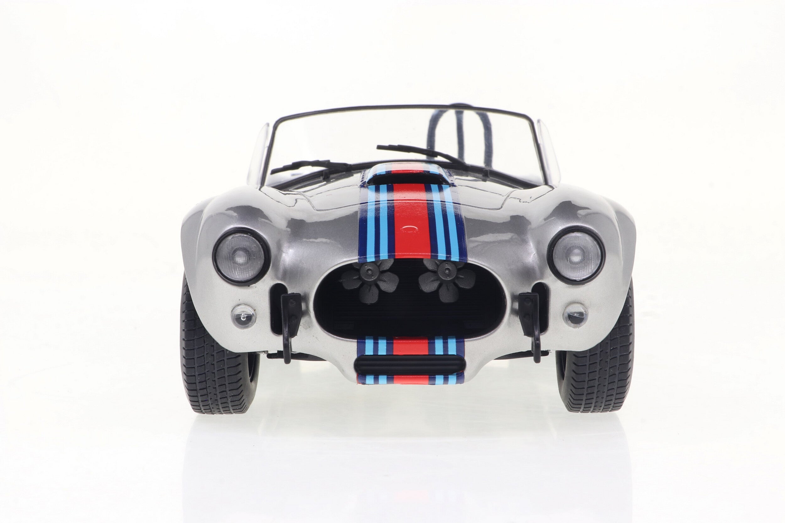 SOLIDO 1804913 MINIATURE SHELBY COBRA 427 MKII SOLIDO DO WORKS M RACING
SILVER 1965 1/18