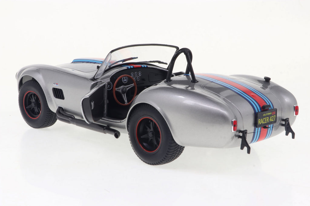 SOLIDO 1804913 MINIATURE SHELBY COBRA 427 MKII SOLIDO DO WORKS M RACING
SILVER 1965 1/18