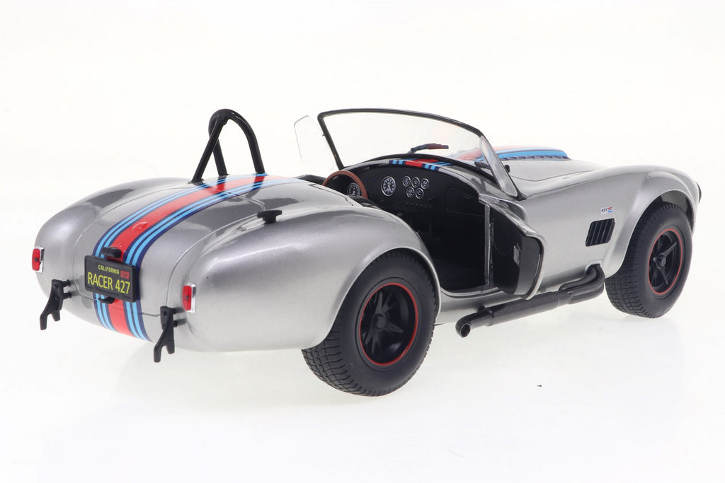 SOLIDO 1804913 MINIATURE SHELBY COBRA 427 MKII SOLIDO DO WORKS M RACING
SILVER 1965 1/18