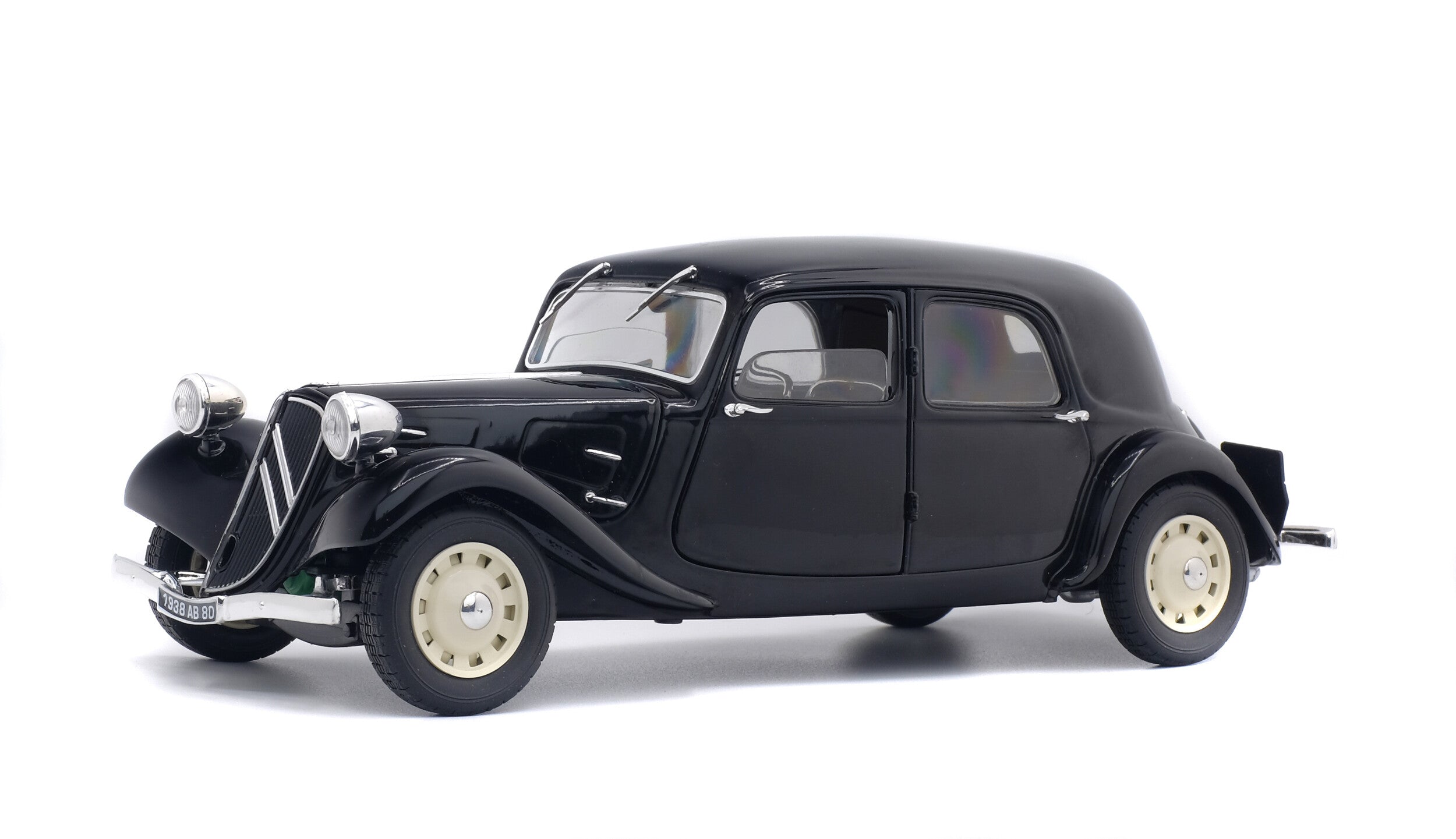 SOLIDO 1800903 MINIATURE CITROËN TRACTION 7 NOIR 1937 1/18