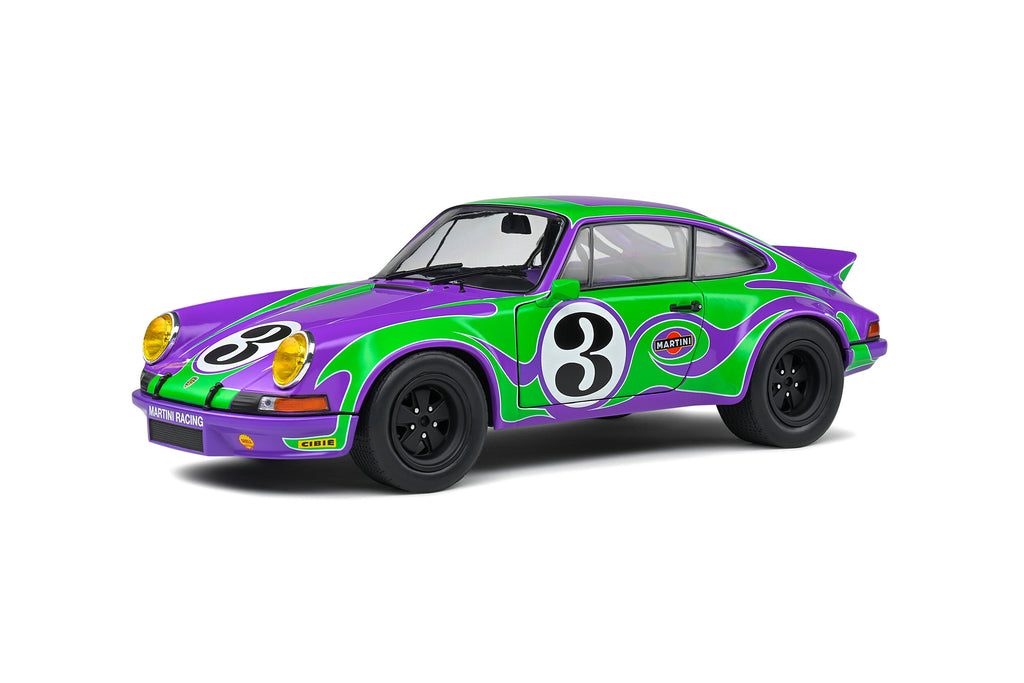 SOLIDO 1801117 MINIATURE PURPLE HIPPY TRIBUTE PURPLE 1973 1/18