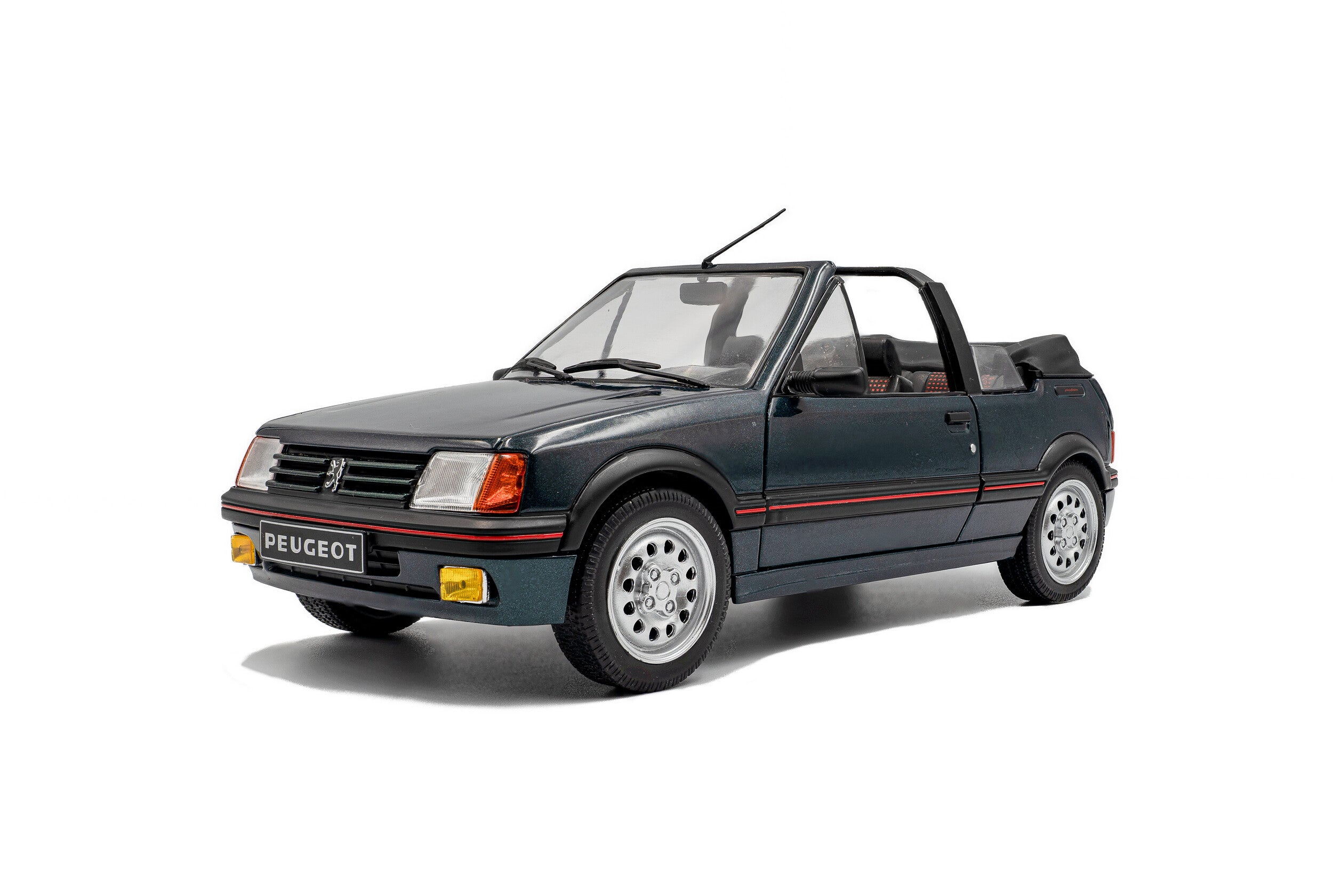 SOLIDO 1806204 MINIATURE PEUGEOT 205 CTI GREEN 1986 1/18
