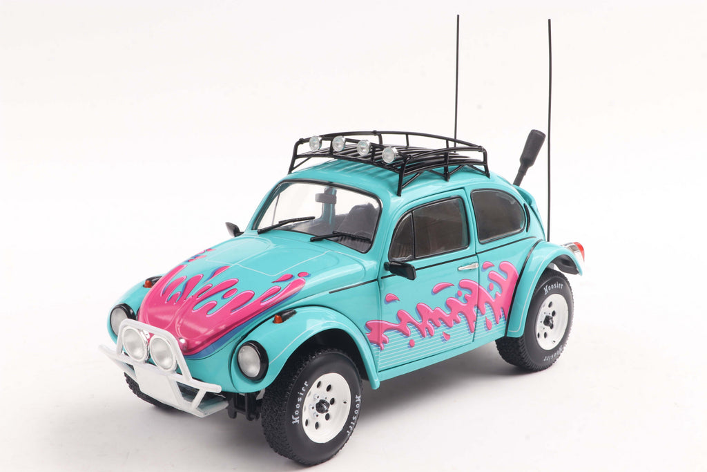 SOLIDO 1809604 MINIATURE VOLKSWAGEN BEETLE ALL ROAD MIAMI GREEN 1976 1/18