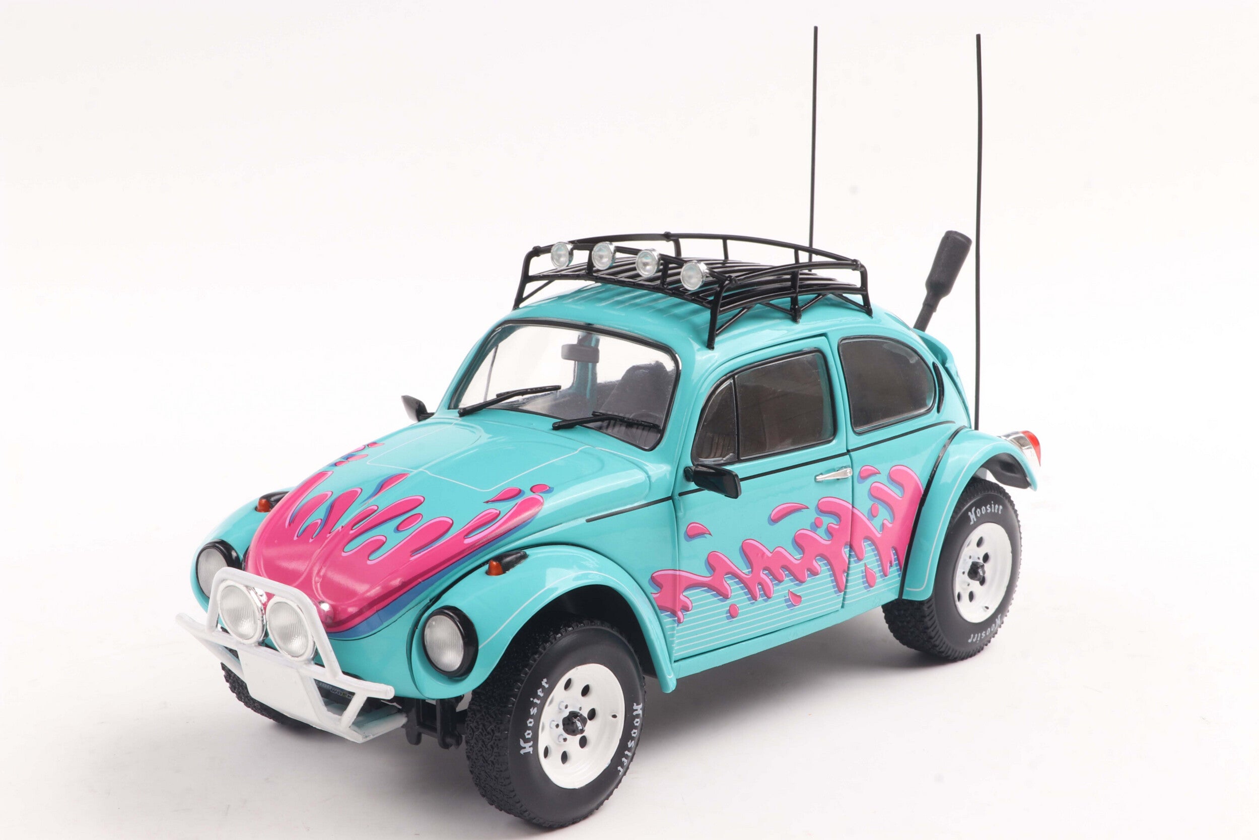 SOLIDO 1809604 MINIATURE VOLKSWAGEN BEETLE ALL ROAD MIAMI GREEN 1976 1/18