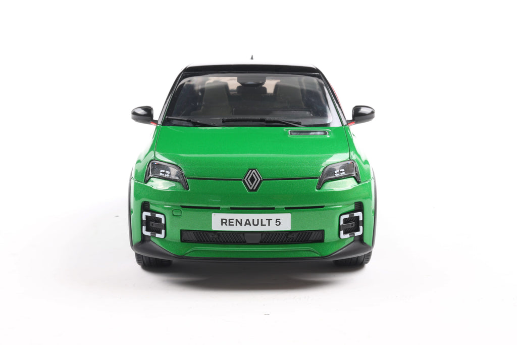 SOLIDO 1812603 MINIATURE RENAULT 5 E-TECH VERT POP 2024 1/18