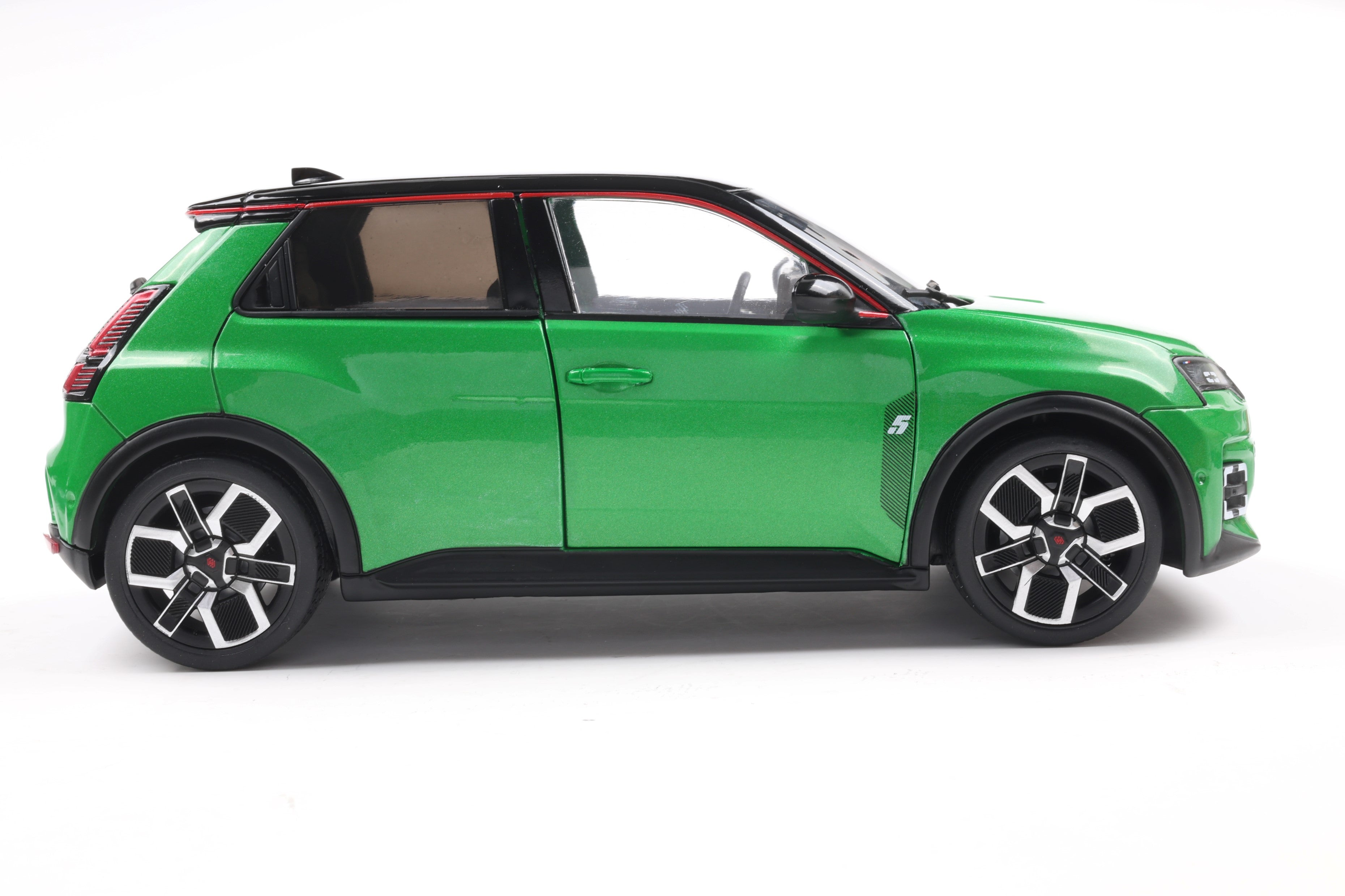 SOLIDO 1812603 MINIATURE RENAULT 5 E-TECH VERT POP 2024 1/18