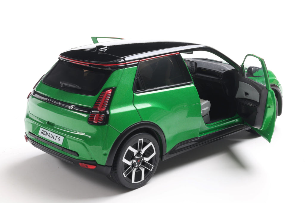 SOLIDO 1812603 MINIATURE RENAULT 5 E-TECH VERT POP 2024 1/18