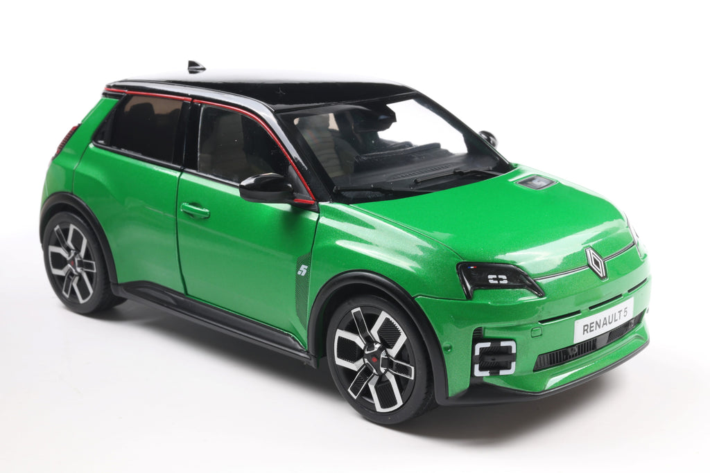 SOLIDO 1812603 MINIATURE RENAULT 5 E-TECH VERT POP 2024 1/18