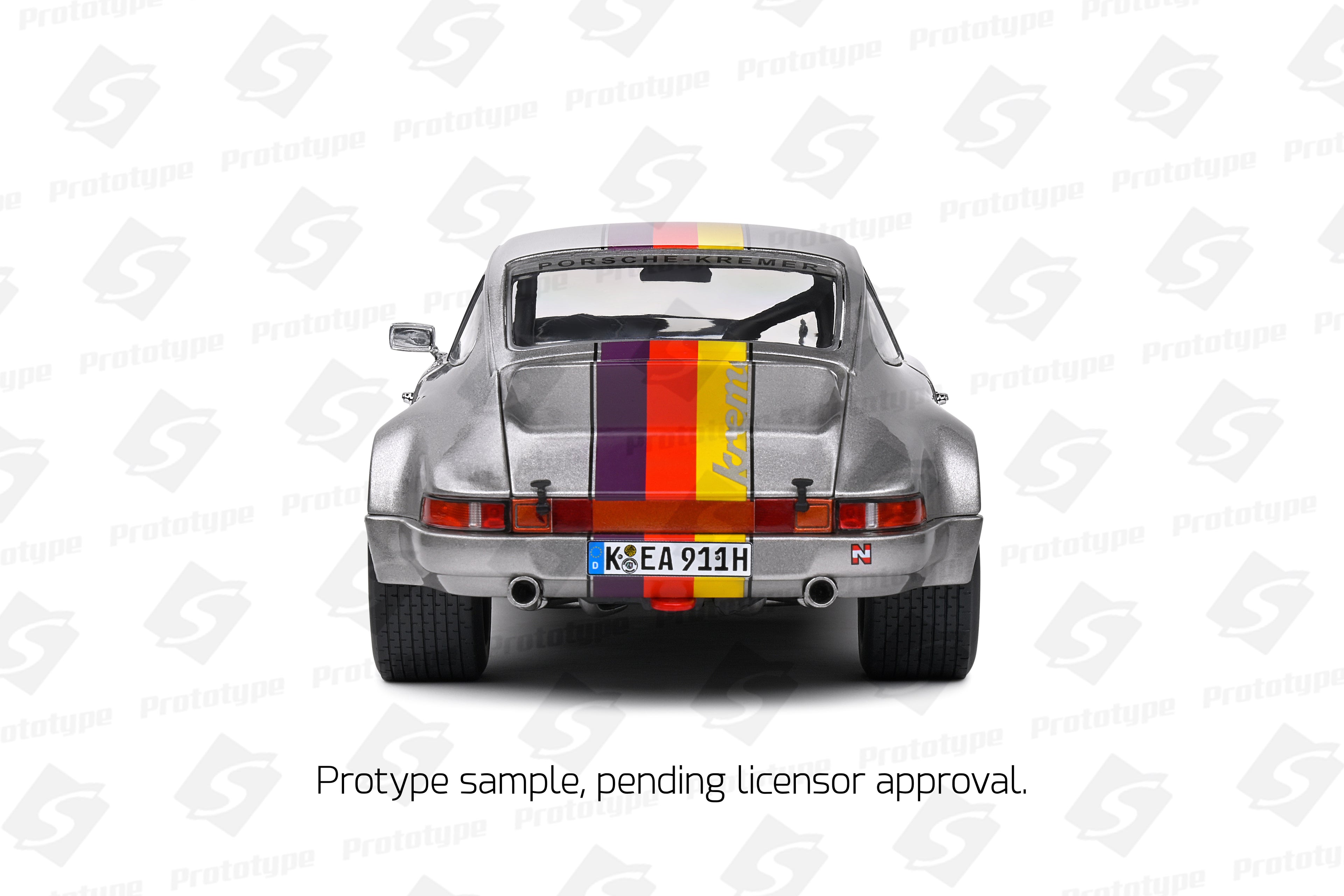 SOLIDO 1801120 MINIATURE PORSCHE 911 RSR KREMER RALLY 1973 1/18