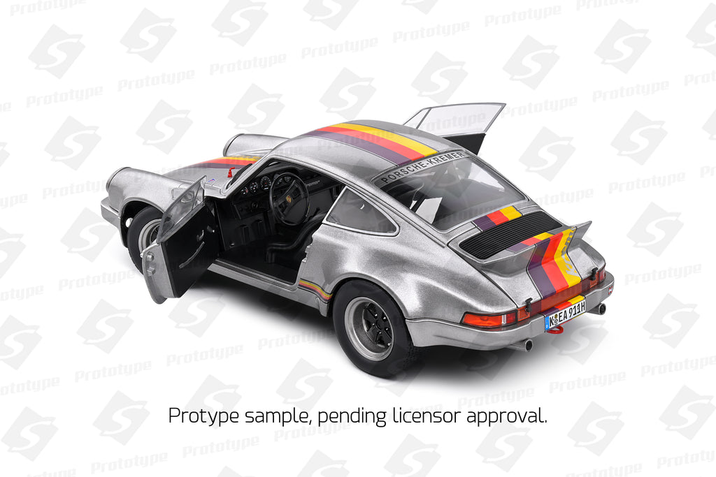 SOLIDO 1801120 MINIATURE PORSCHE 911 RSR KREMER RALLY 1973 1/18