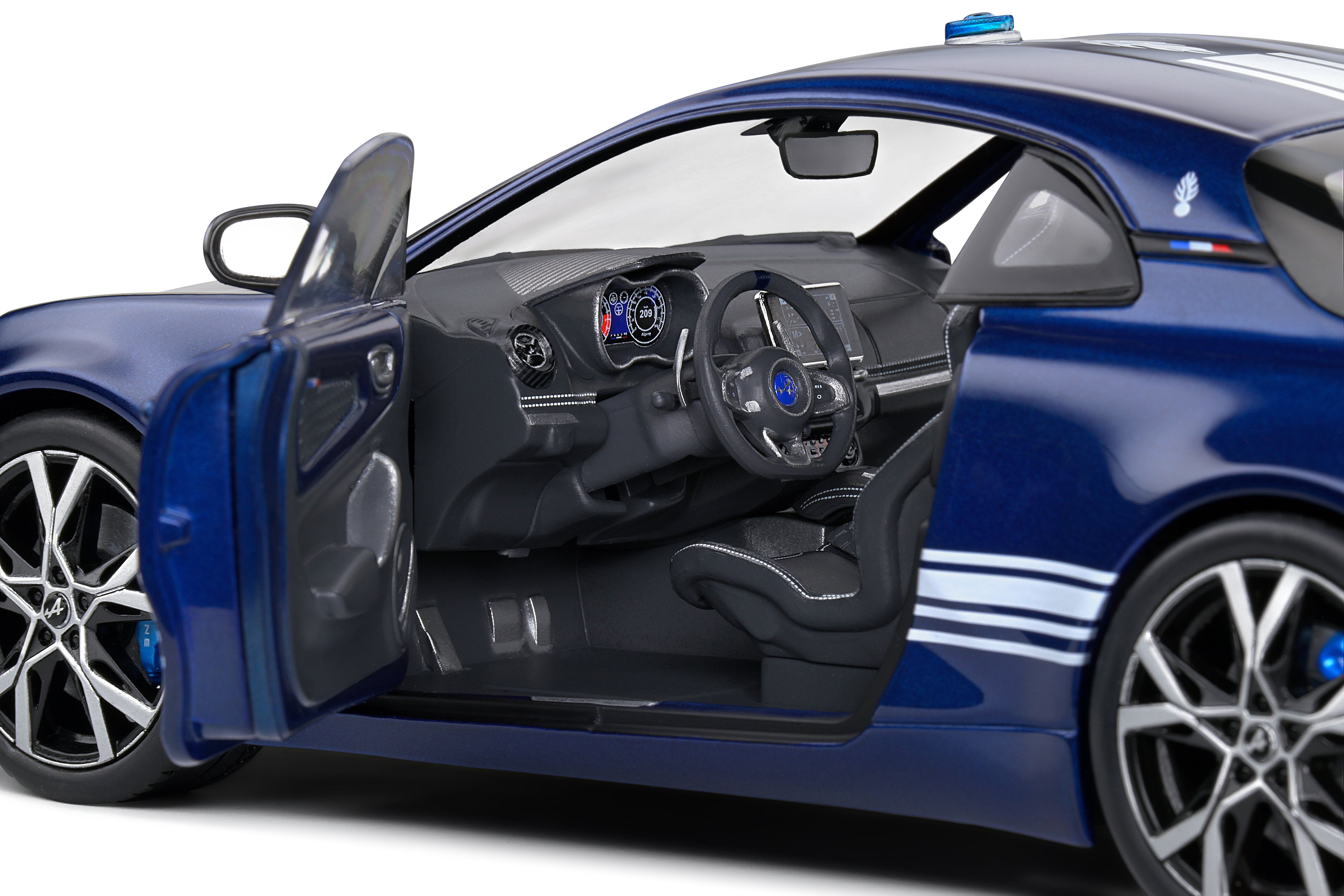 SOLIDO 1801628 MINIATURE ALPINE A110 GENDARMERIE BLUE 2023 1/18