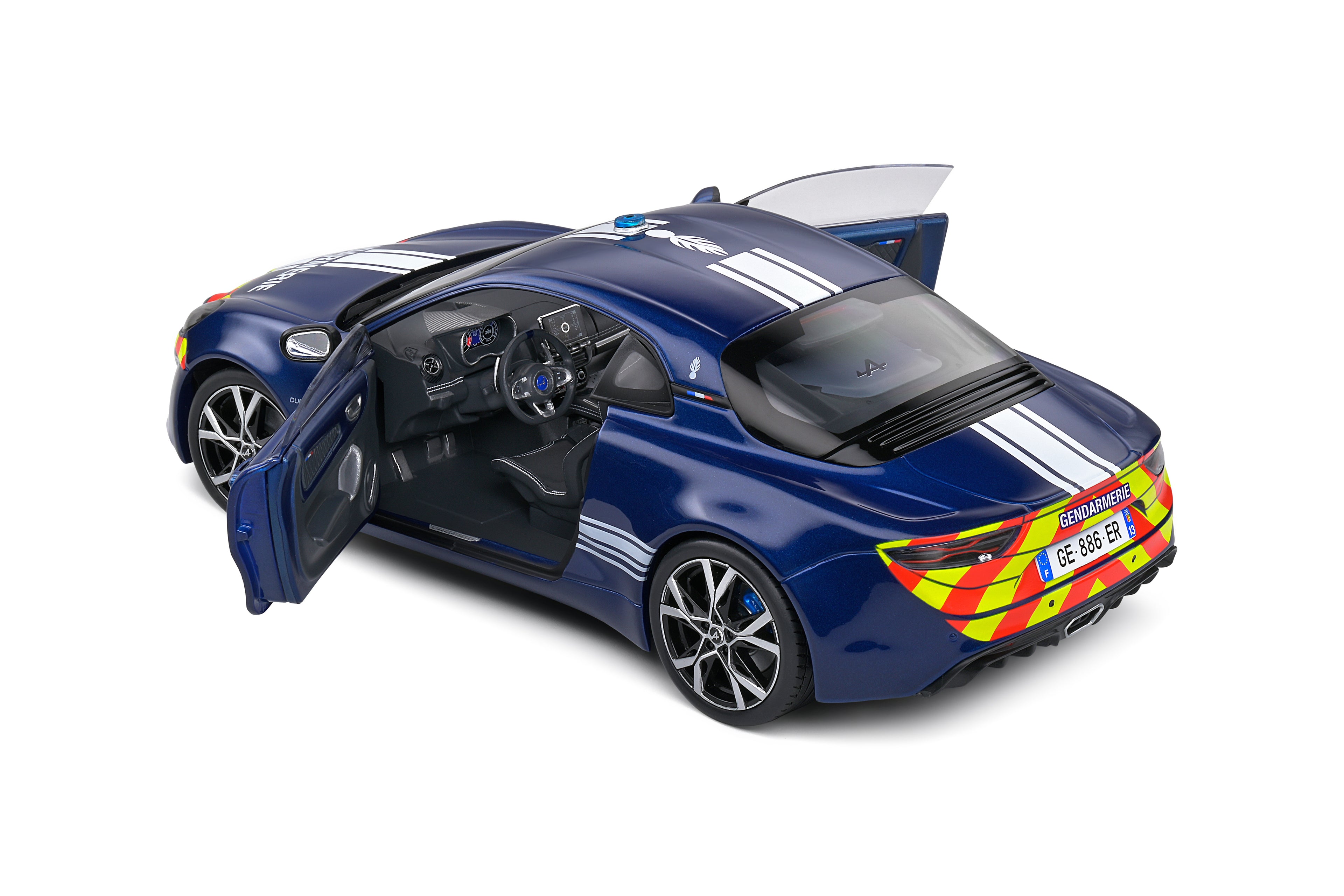 SOLIDO 1801628 MINIATURE ALPINE A110 GENDARMERIE BLUE 2023 1/18