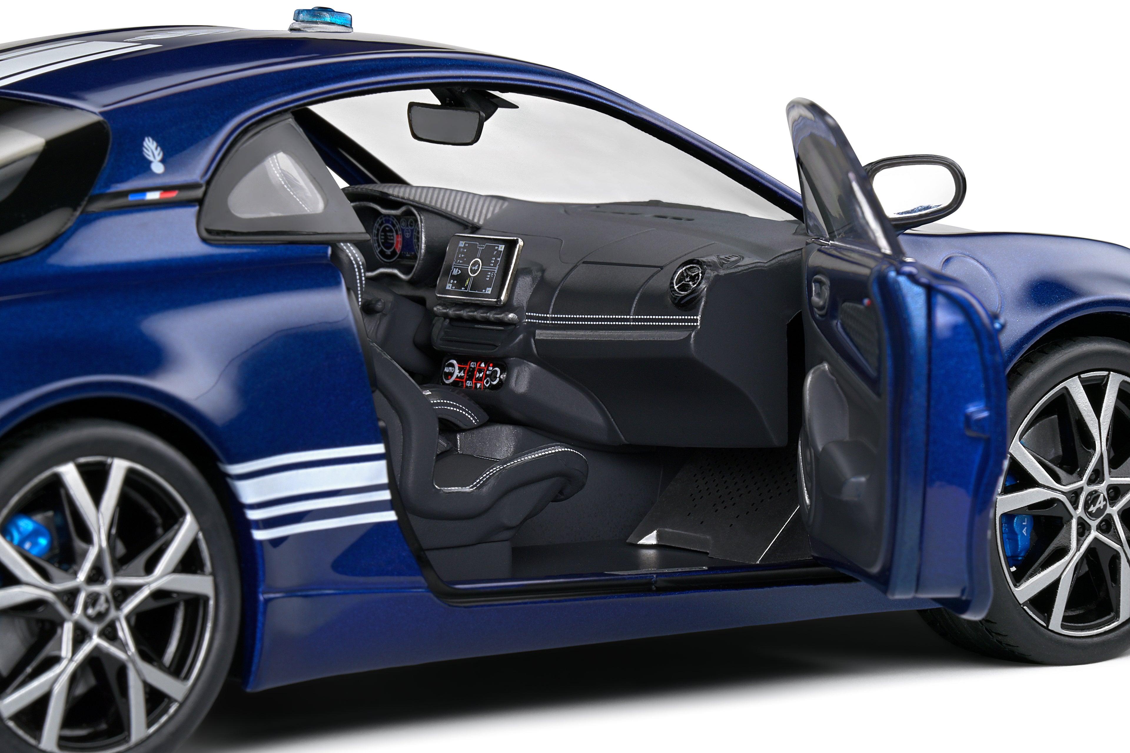 SOLIDO 1801628 MINIATURE ALPINE A110 GENDARMERIE BLUE 2023 1/18