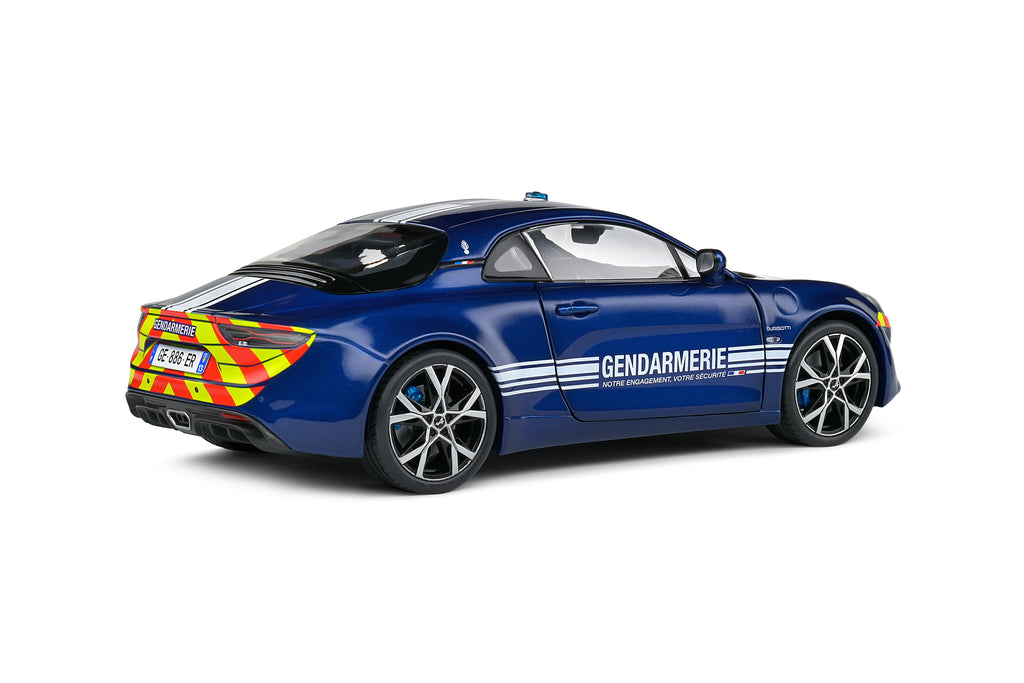 SOLIDO 1801628 MINIATURE ALPINE A110 GENDARMERIE BLUE 2023 1/18