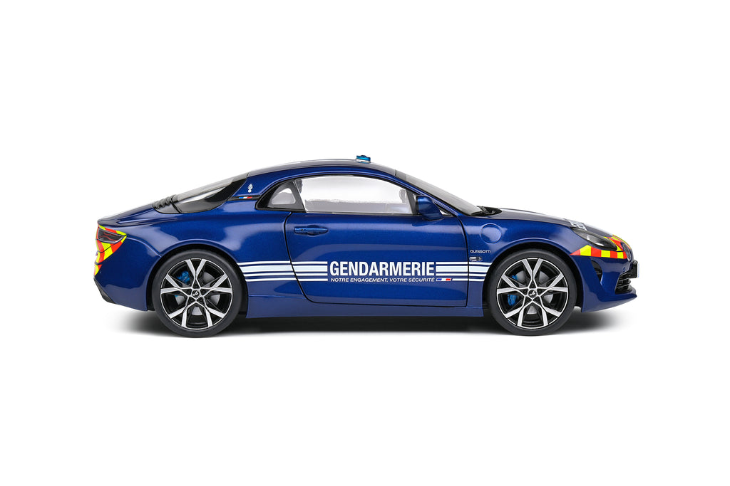 SOLIDO 1801628 MINIATURE ALPINE A110 GENDARMERIE BLUE 2023 1/18