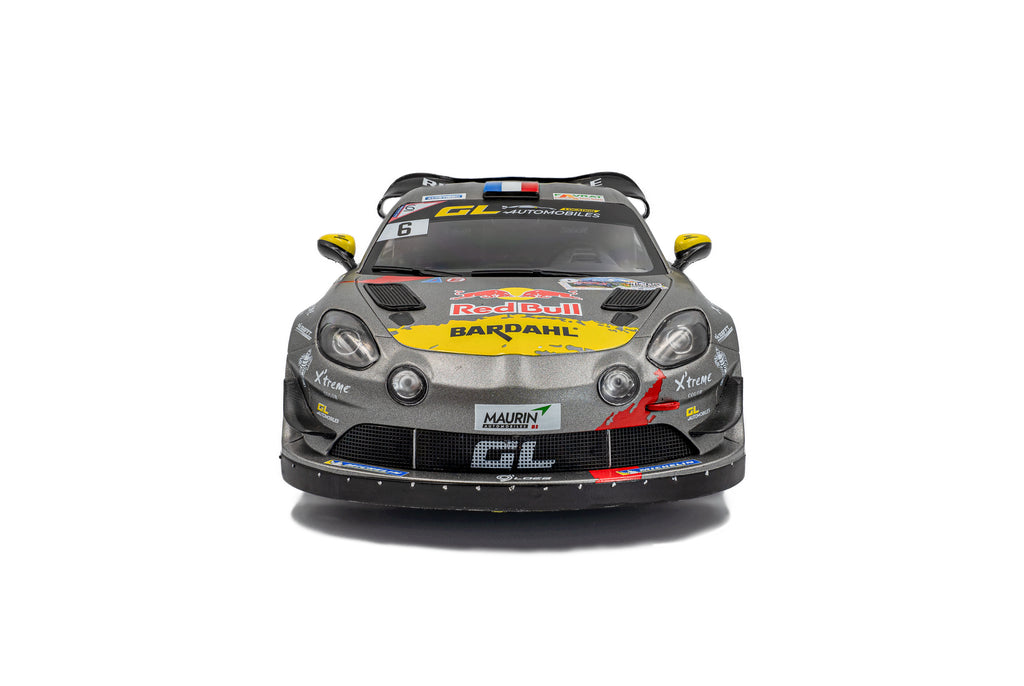 SOLIDO 1801630 MINIATURE ALPINE A110 RGT+ GREY N6 S.LOEB / L.GODEY
RALLYE DU MONT BLANC 2 1/18