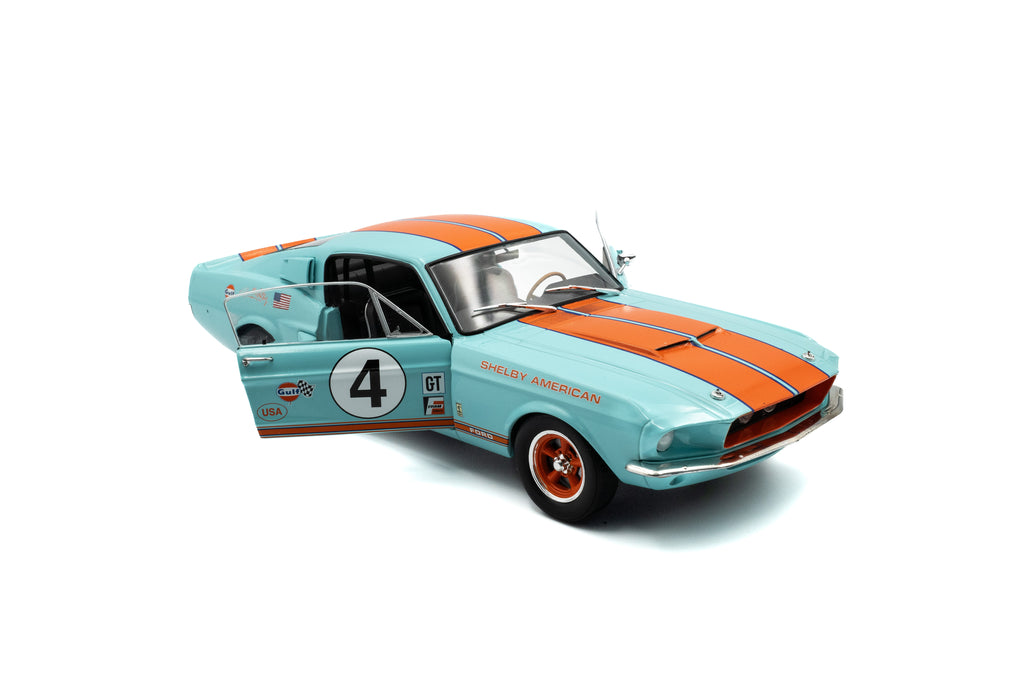 SOLIDO 1802911 MINIATURE SHELBY GT500 RACING TRIBUTE 1967 1/18