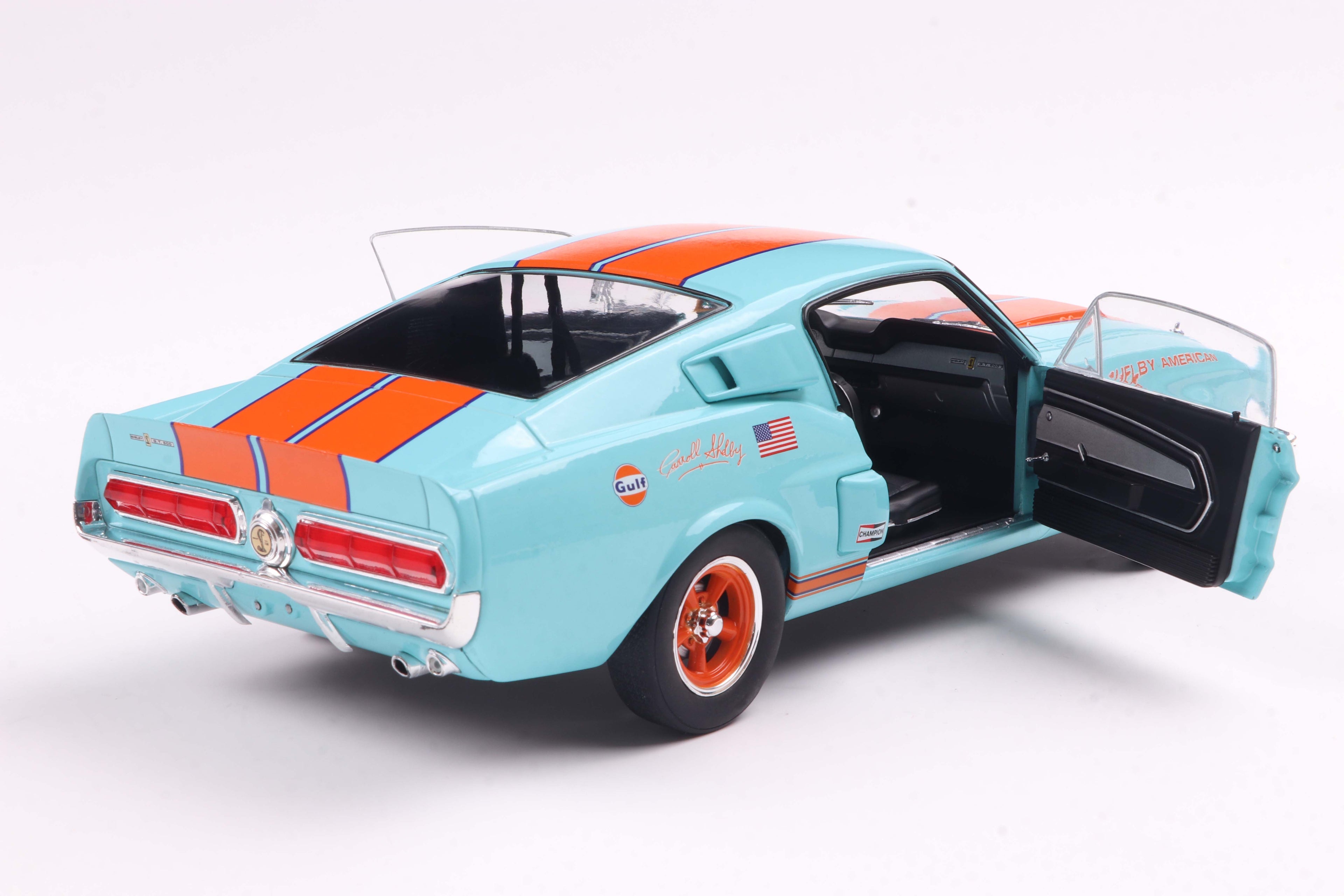 SOLIDO 1802911 MINIATURE SHELBY GT500 RACING TRIBUTE 1967 1/18