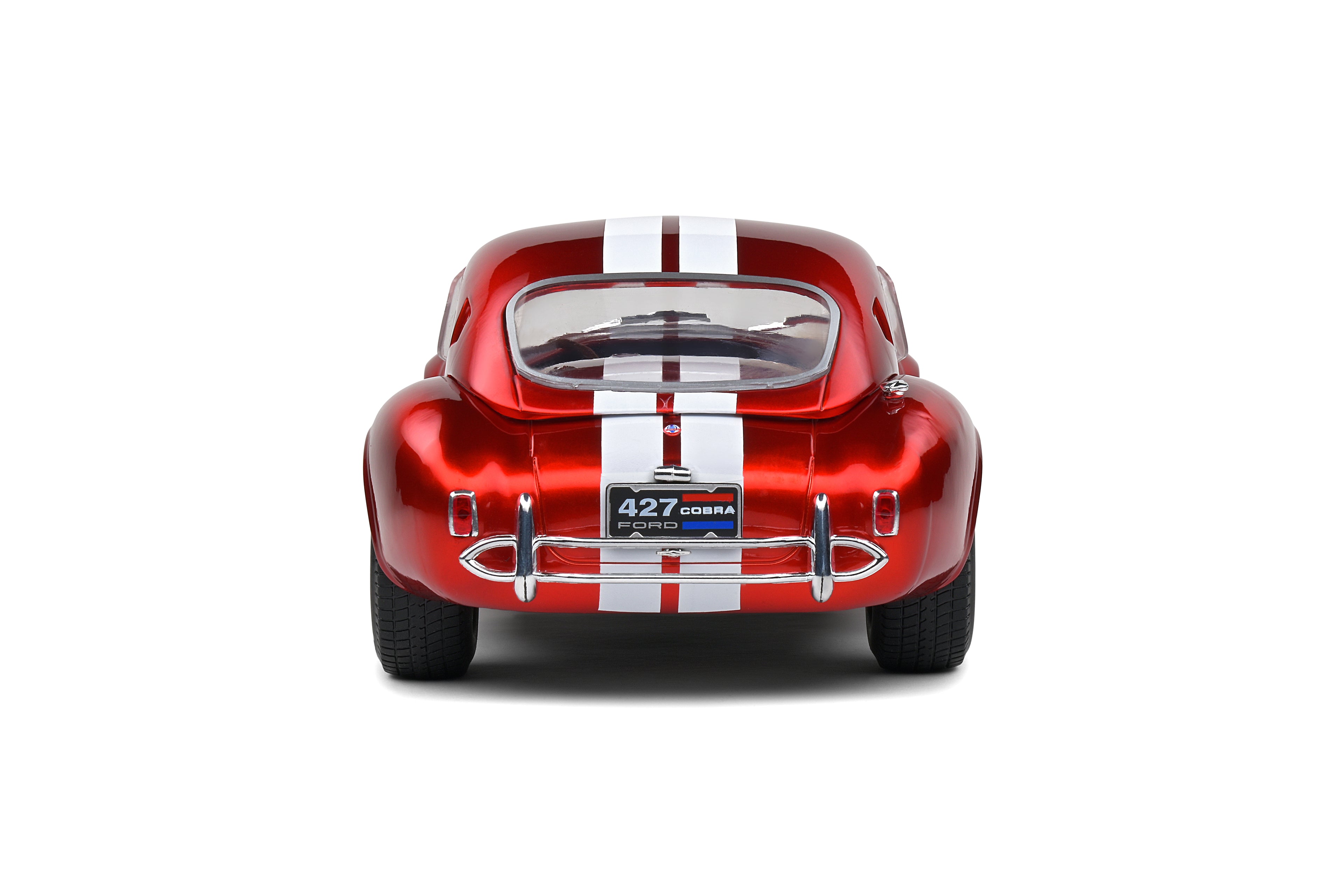 SOLIDO 1804909 MINIATURE SHELBY COBRA 427 MKII METALLIC RED 1965 1/18