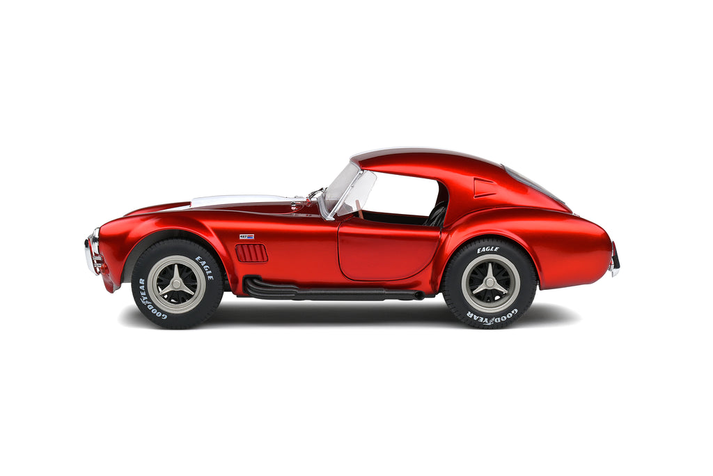SOLIDO 1804909 MINIATURE SHELBY COBRA 427 MKII METALLIC RED 1965 1/18