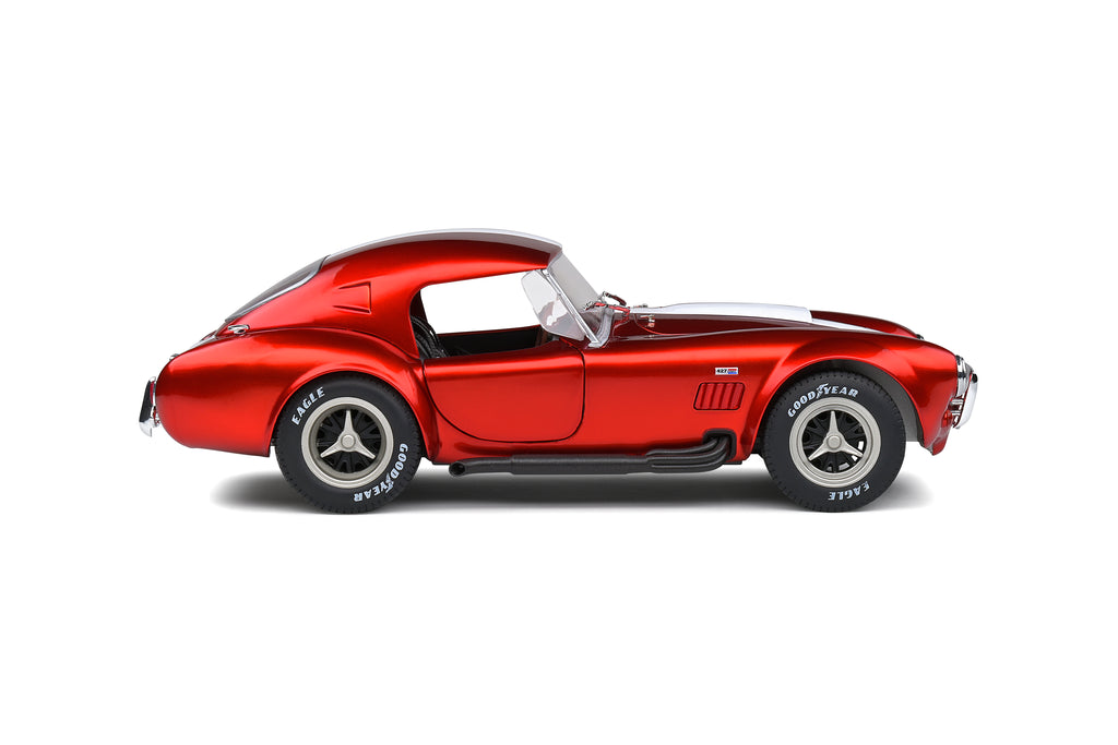 SOLIDO 1804909 MINIATURE SHELBY COBRA 427 MKII METALLIC RED 1965 1/18