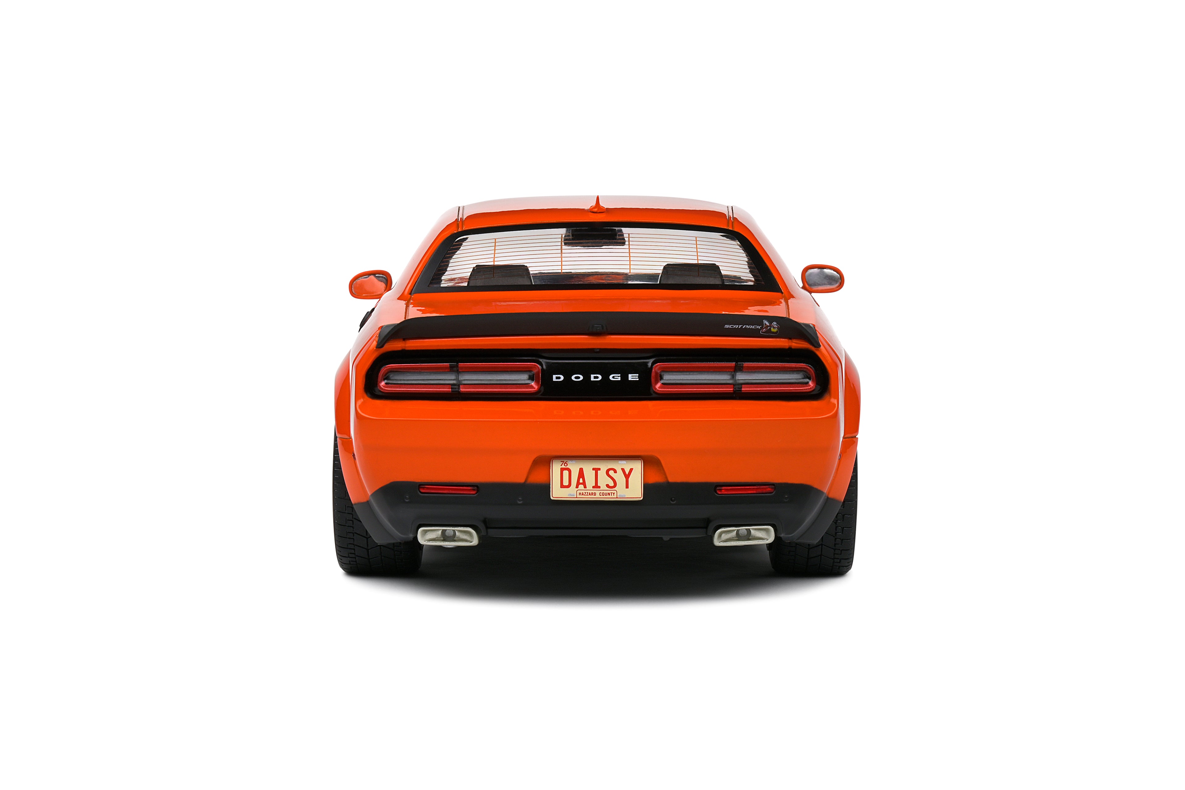SOLIDO 1805713 MINIATURE DODGE CHALLENGER R/T SCAT PACK WIDEBODY
ORANGE 2023 1/18