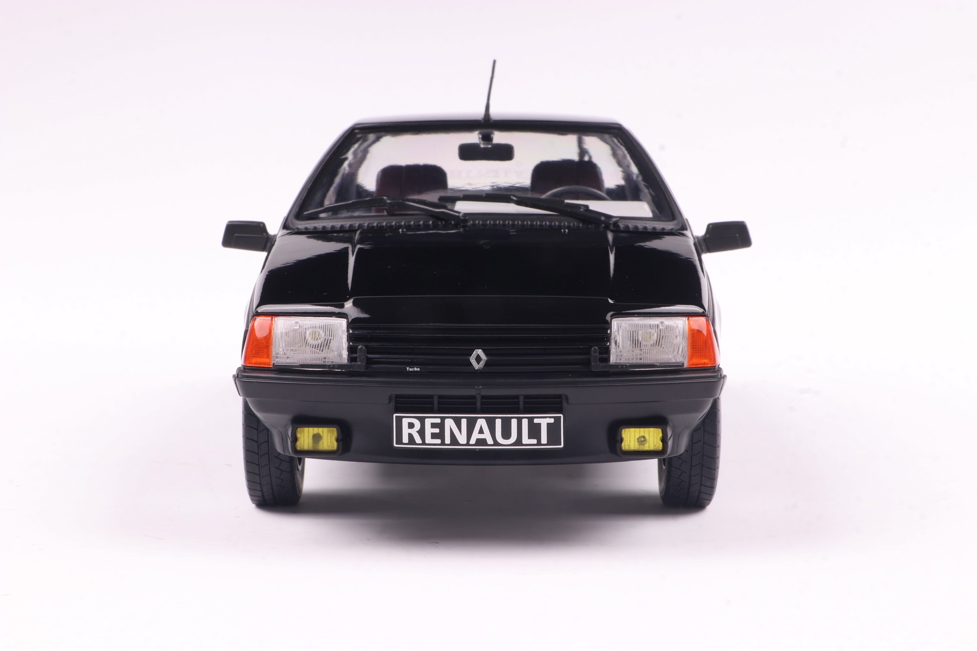SOLIDO 1806406 MINIATURE RENAULT FUEGO TURBO BLACK 1980 1/18