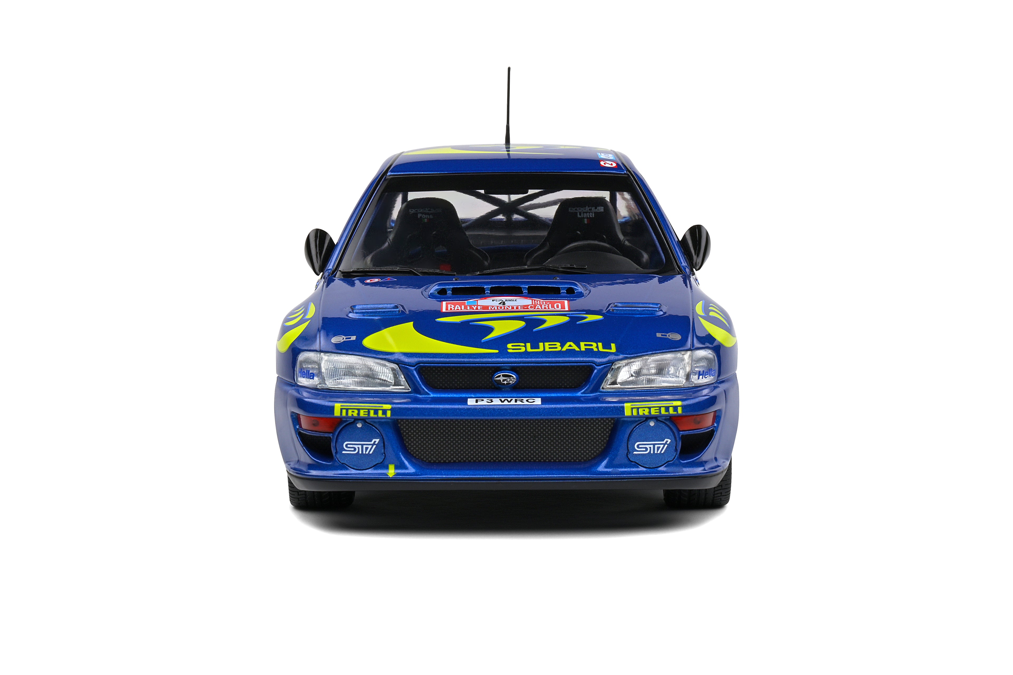 SOLIDO 1807405 MINIATURE SUBARU IMPREZA S5 WRC99 22B BLUE N4 P.LIATTI
RALLYE MONTE CARLO 1/18