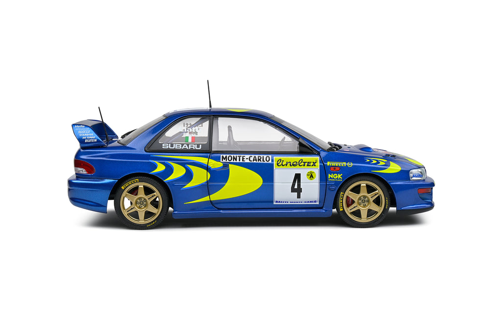 SOLIDO 1807405 MINIATURE SUBARU IMPREZA S5 WRC99 22B BLUE N4 P.LIATTI
RALLYE MONTE CARLO 1/18