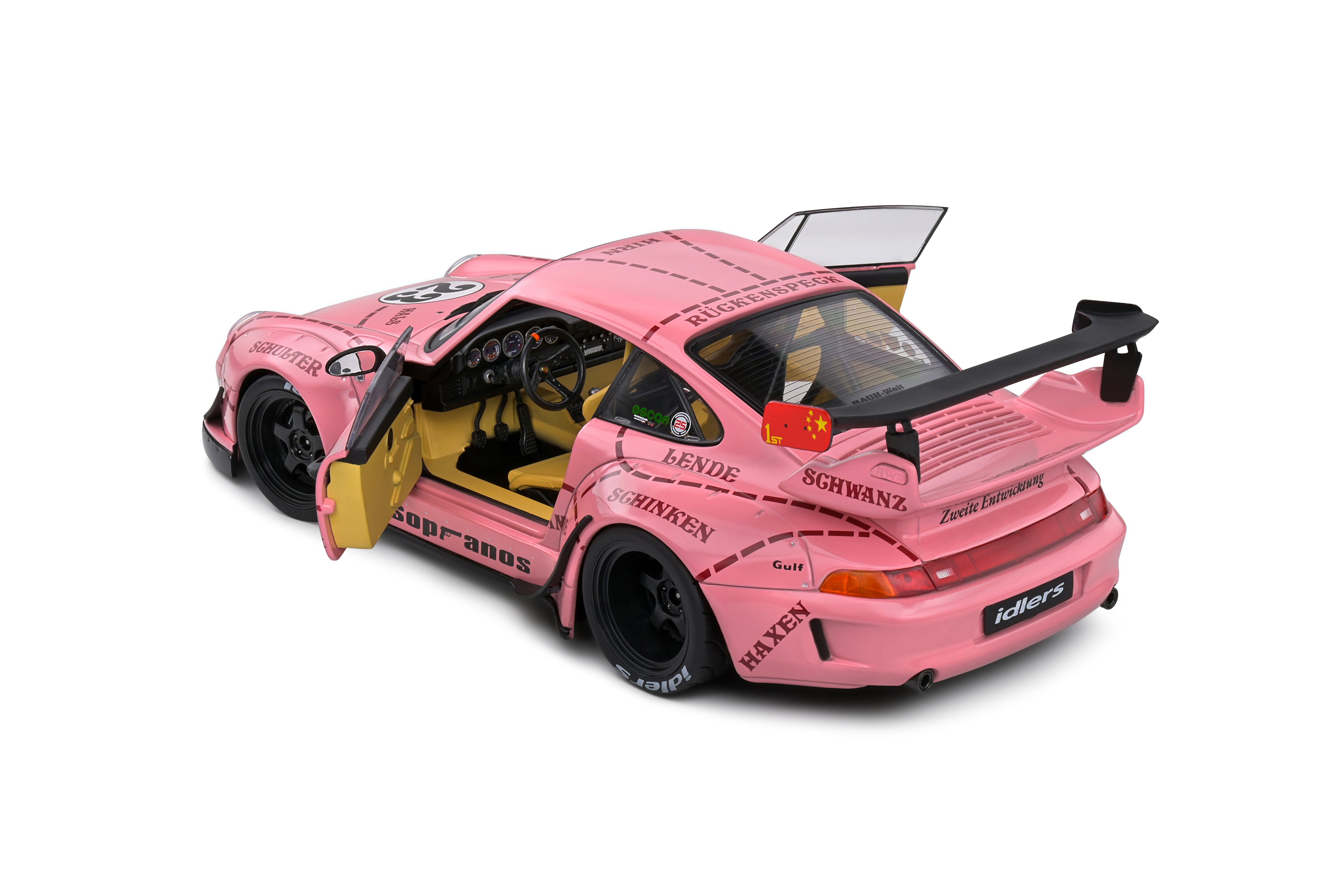 SOLIDO 1808503 MINIATURE RWB BODYKIT PINK PIG 2020 1/18
