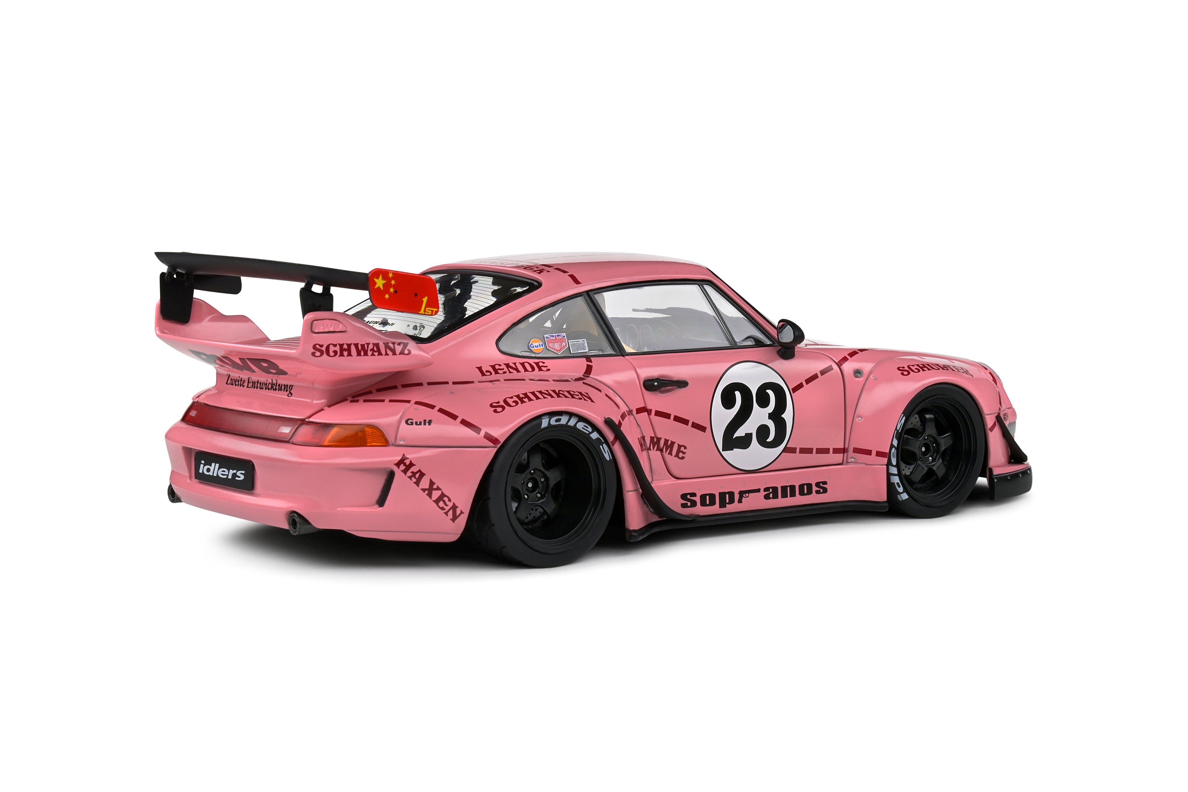 SOLIDO 1808503 MINIATURE RWB BODYKIT PINK PIG 2020 1/18