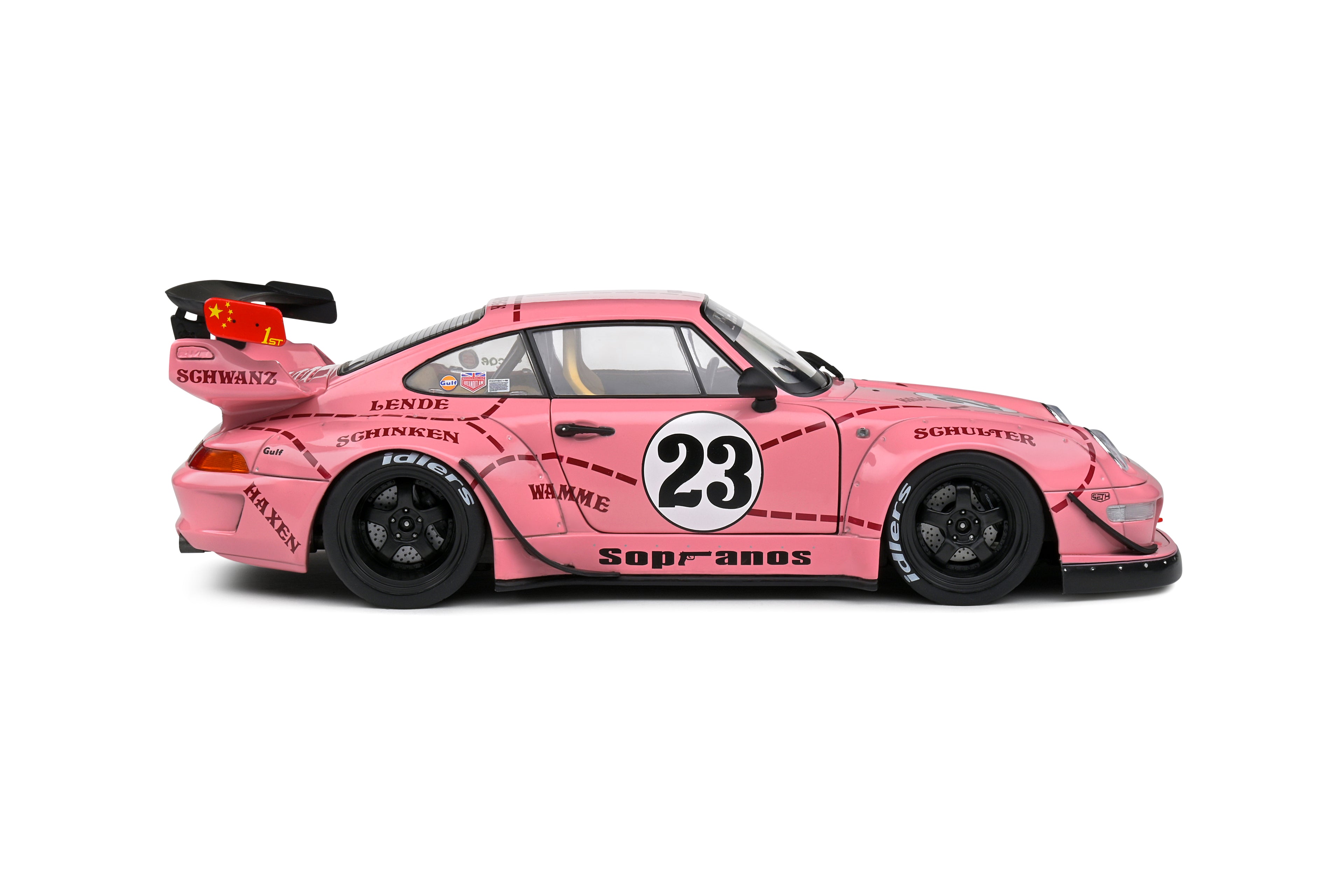 SOLIDO 1808503 MINIATURE RWB BODYKIT PINK PIG 2020 1/18