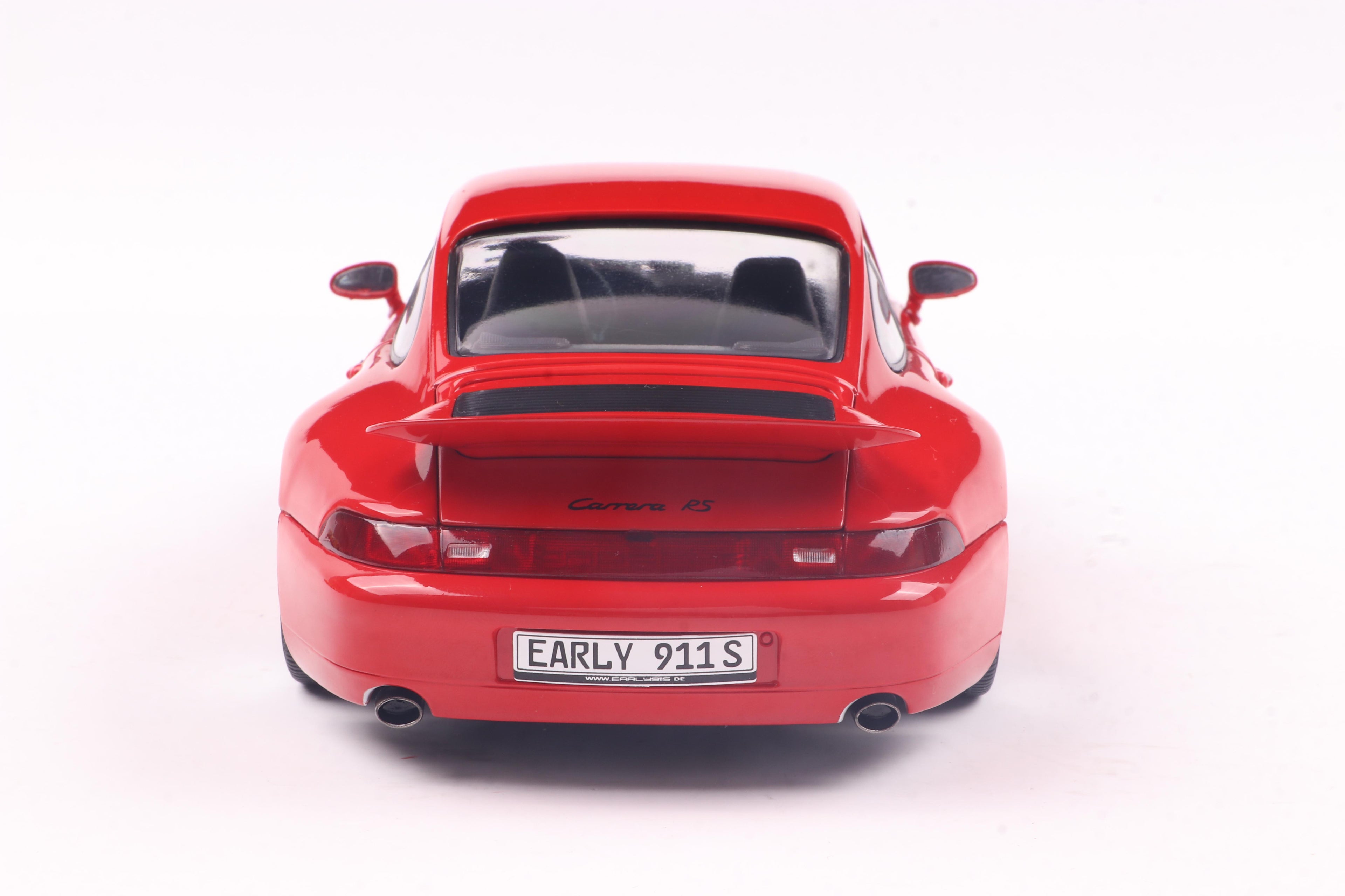 SOLIDO 1810104 MINIATURE PORSCHE 911 (993) CARRERA RS INDISCHROT 1997 1/18