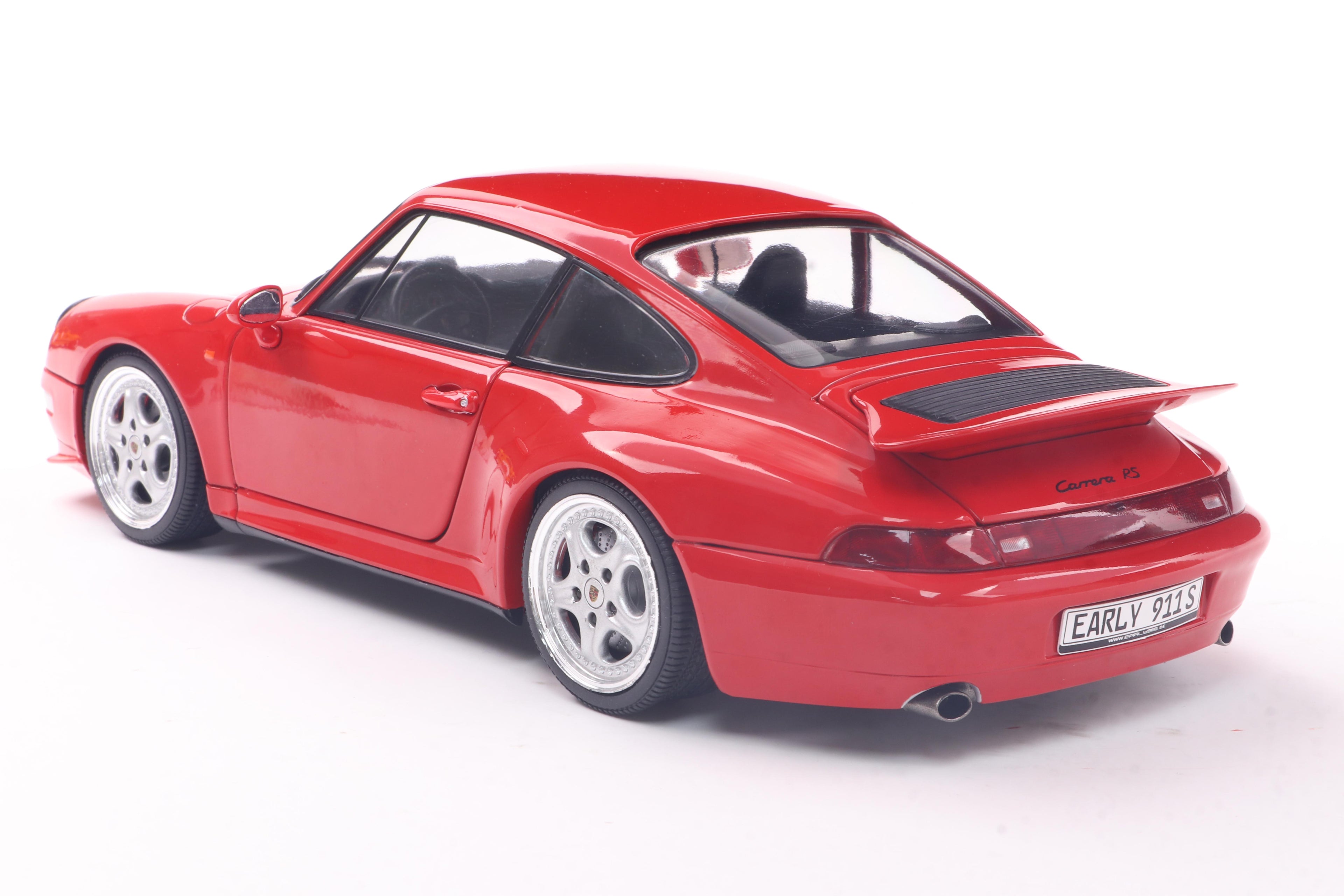 SOLIDO 1810104 MINIATURE PORSCHE 911 (993) CARRERA RS INDISCHROT 1997 1/18