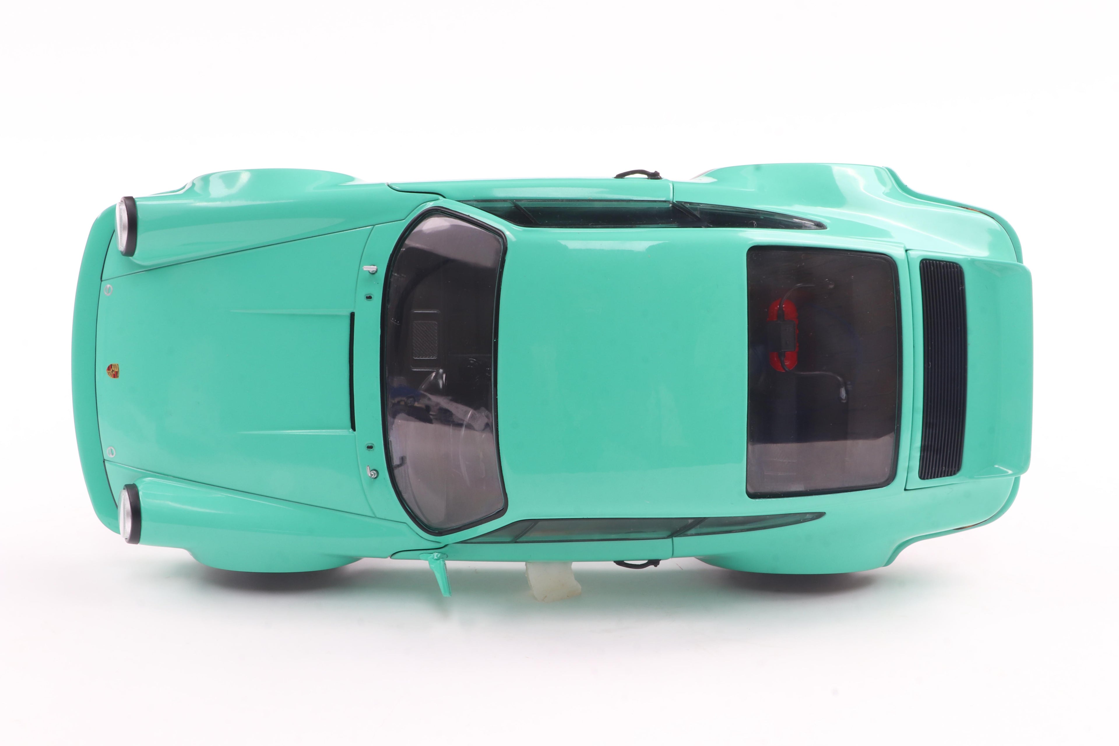 SOLIDO 1810705 MINIATURE PORSCHE 911 IROC MINT GREEN 1974 1/18