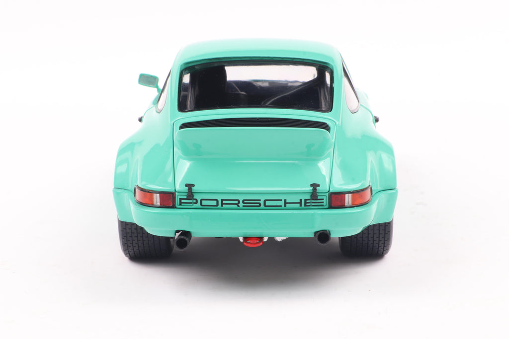 SOLIDO 1810705 MINIATURE PORSCHE 911 IROC MINT GREEN 1974 1/18